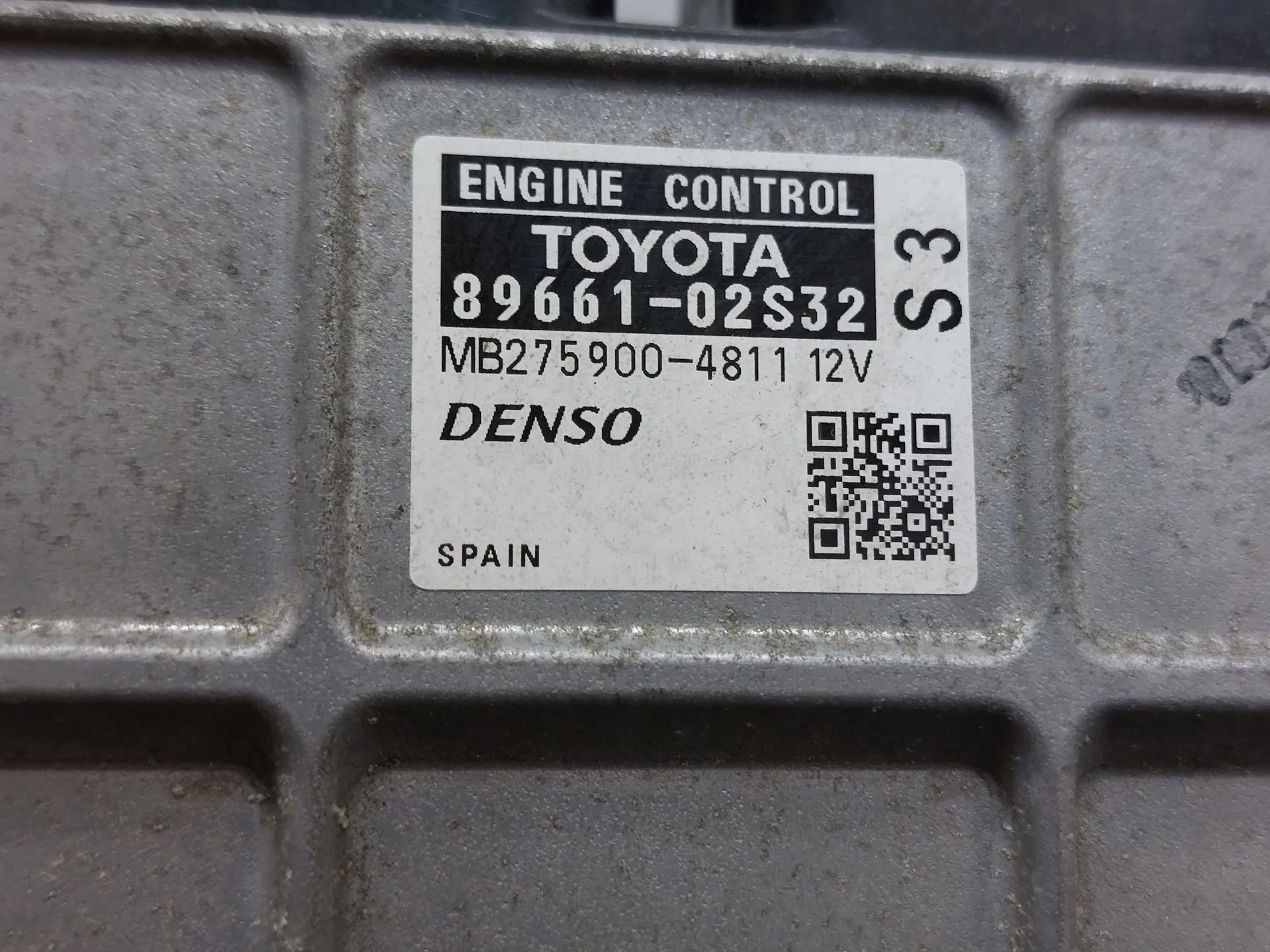 Engine control unit / ECU TOYOTA Auris Hatchback (_E15_) Imagem-2