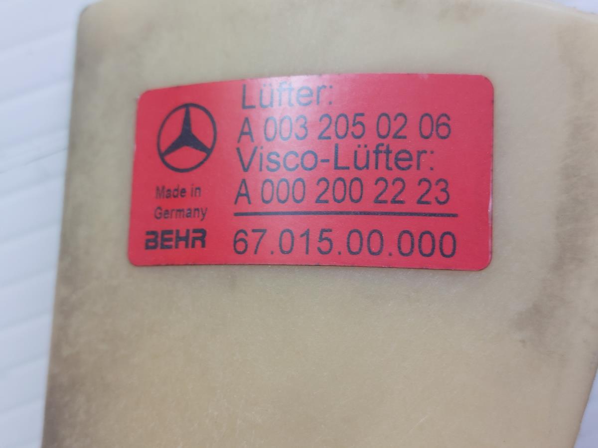 Ventoinha / penado MERCEDES-BENZ Sprinter 2-t Combi (901, 902) | 1995 - 2006 Imagem-2