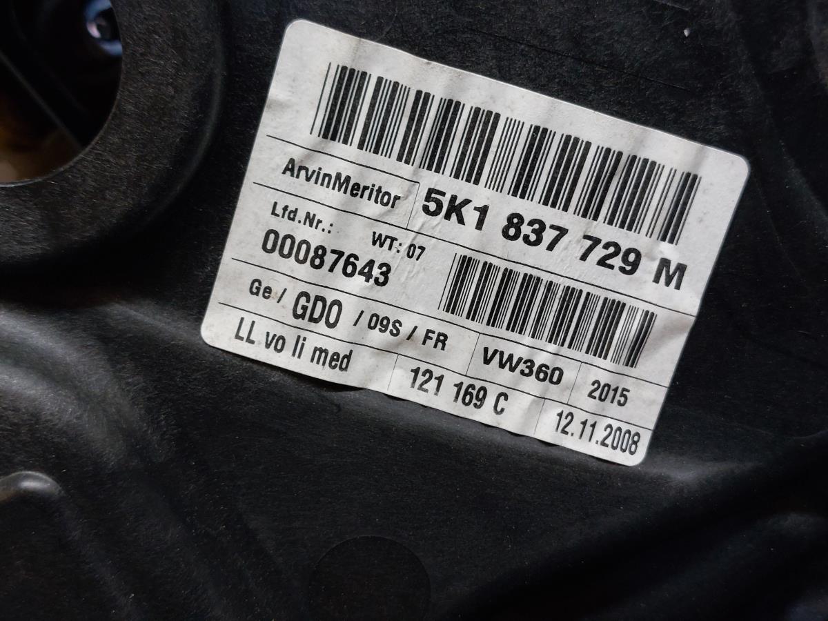 Elevalunas delantero izquierdo VOLKSWAGEN Golf VI (5K1) Imagem-3