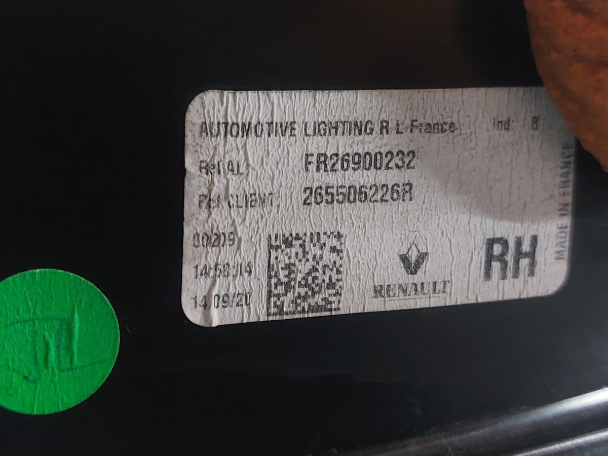 Feu de coffre Droite RENAULT Talisman (L2M_) Imagem-6