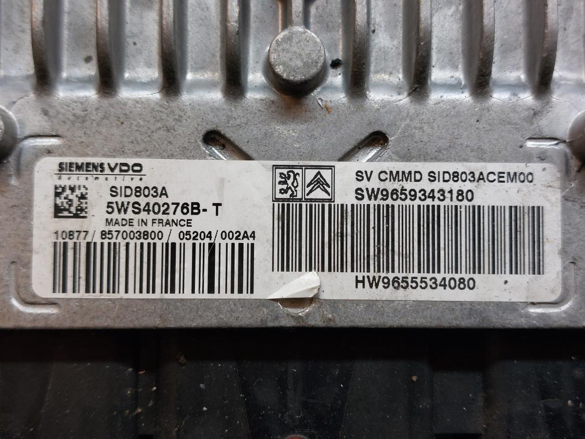 Centralina motor / ECU PEUGEOT 307 CC (3B) Imagem-1