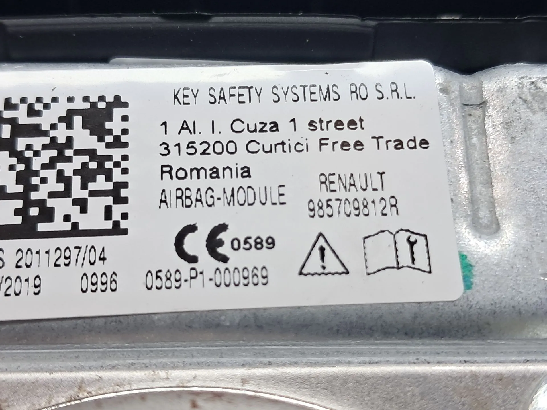 Kit de airbags DACIA Duster (HM_) Imagem-27