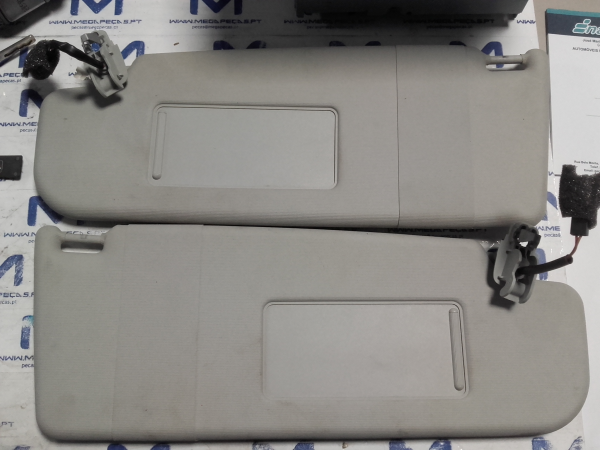 Right Sun Visor VOLKSWAGEN Polo (6R, 6C)