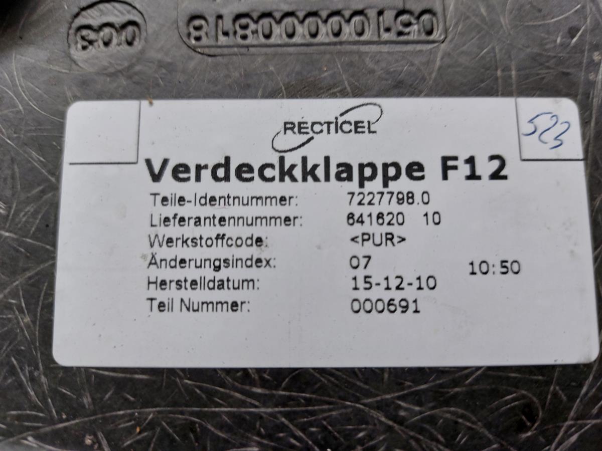 Couvercle / couverture générale BMW 6 Cabriolet (F12) Imagem-10