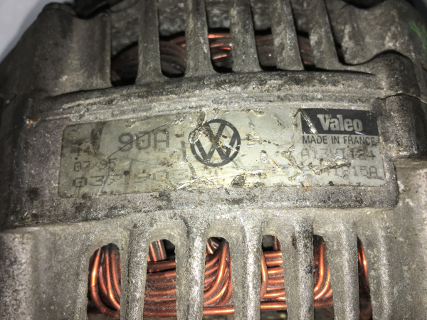 Alternador VOLKSWAGEN Golf III (1H1) Imagem-3