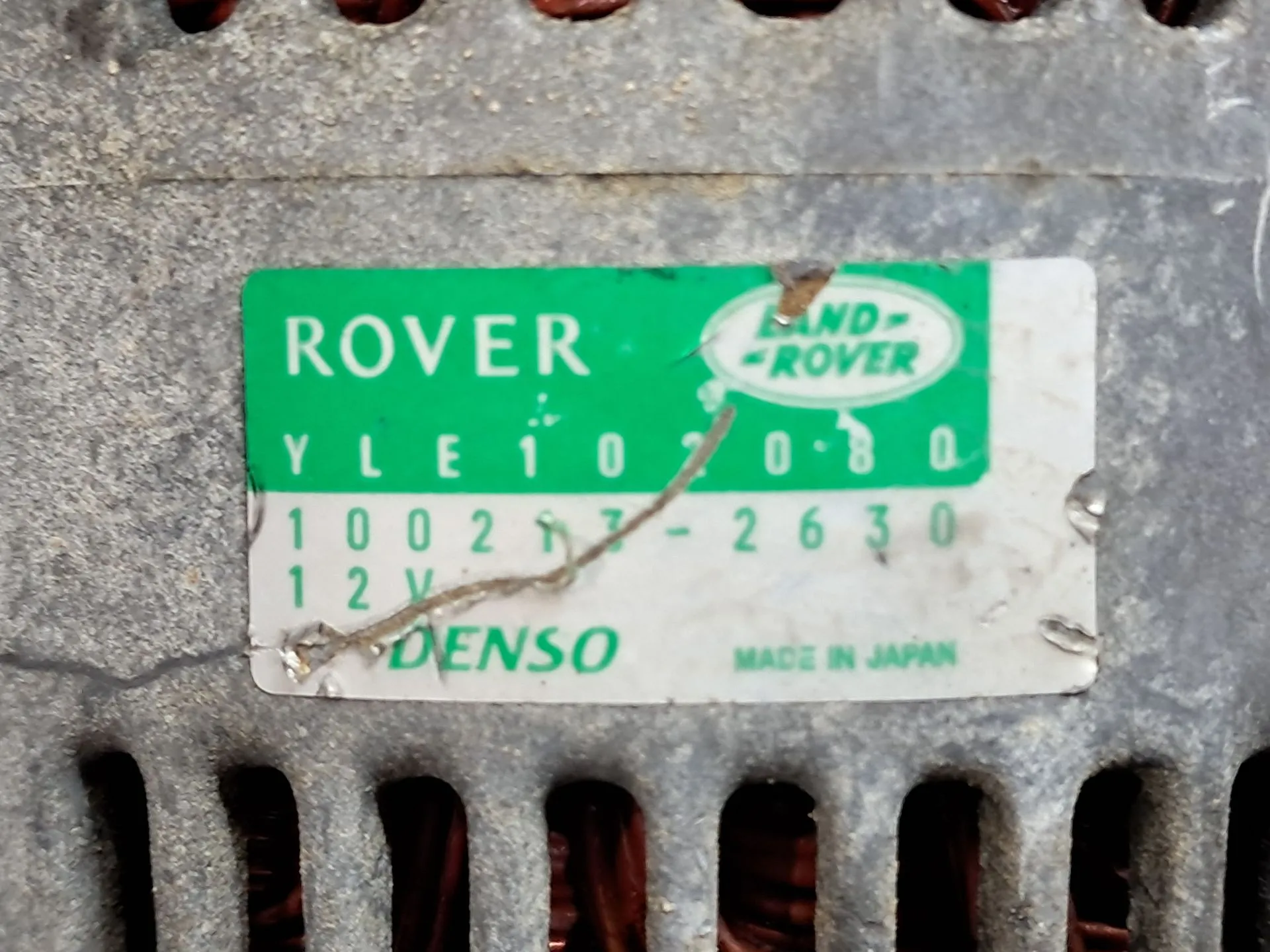 Alternador LAND ROVER Freelander (L314) Imagem-7