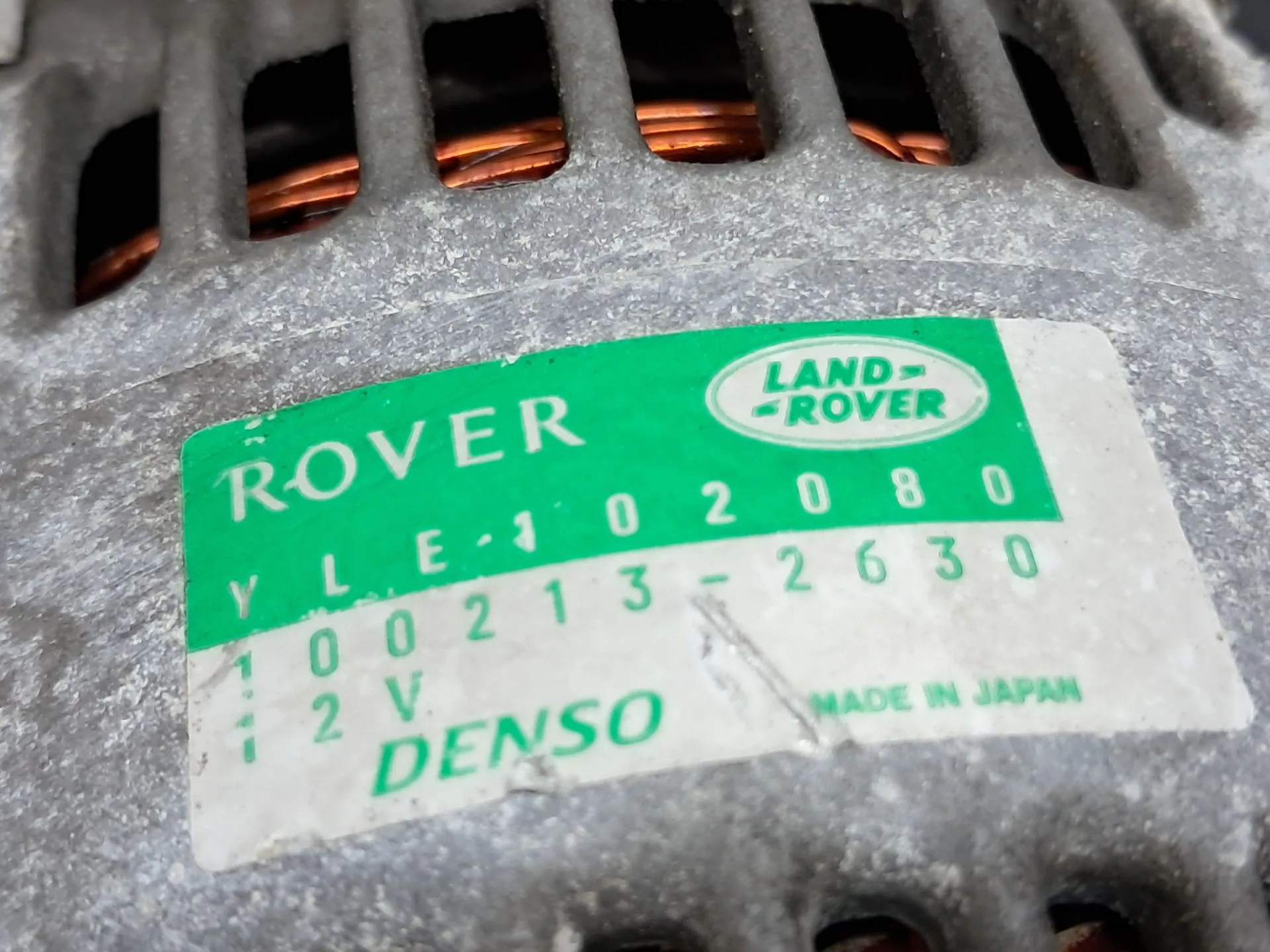 Alternador LAND ROVER Freelander (L314) Imagem-8