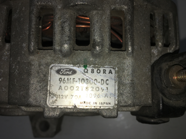 Alternador FORD Fiesta IV (JA_, JB_) Imagem-3