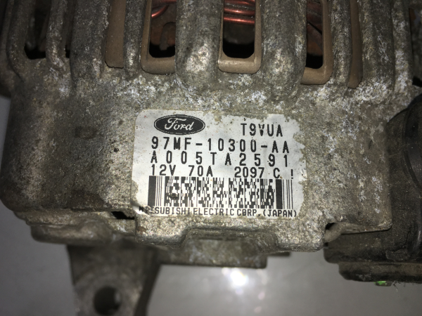 Alternador FORD Fiesta IV (JA_, JB_) Imagem-3