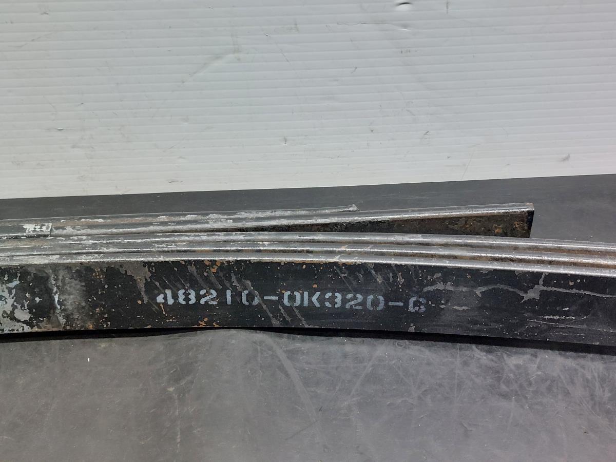 Left rear Suspension Spring TOYOTA Hilux VII Pick Up (_N1_, _N2_, _N3_) Imagem-2