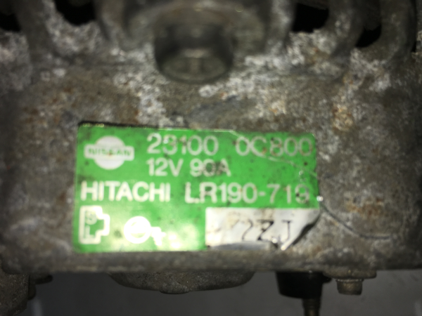 Alternatore NISSAN Serena (C23) Imagem-3