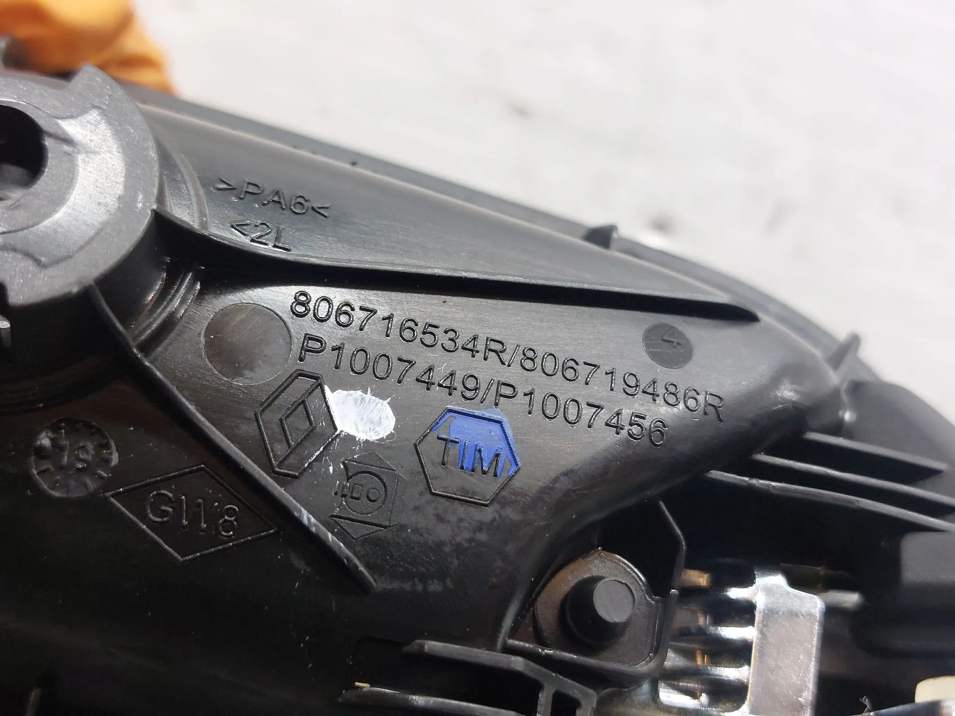 Puxador interior porta frente esquerdo DACIA Duster (HM_) Imagem-3