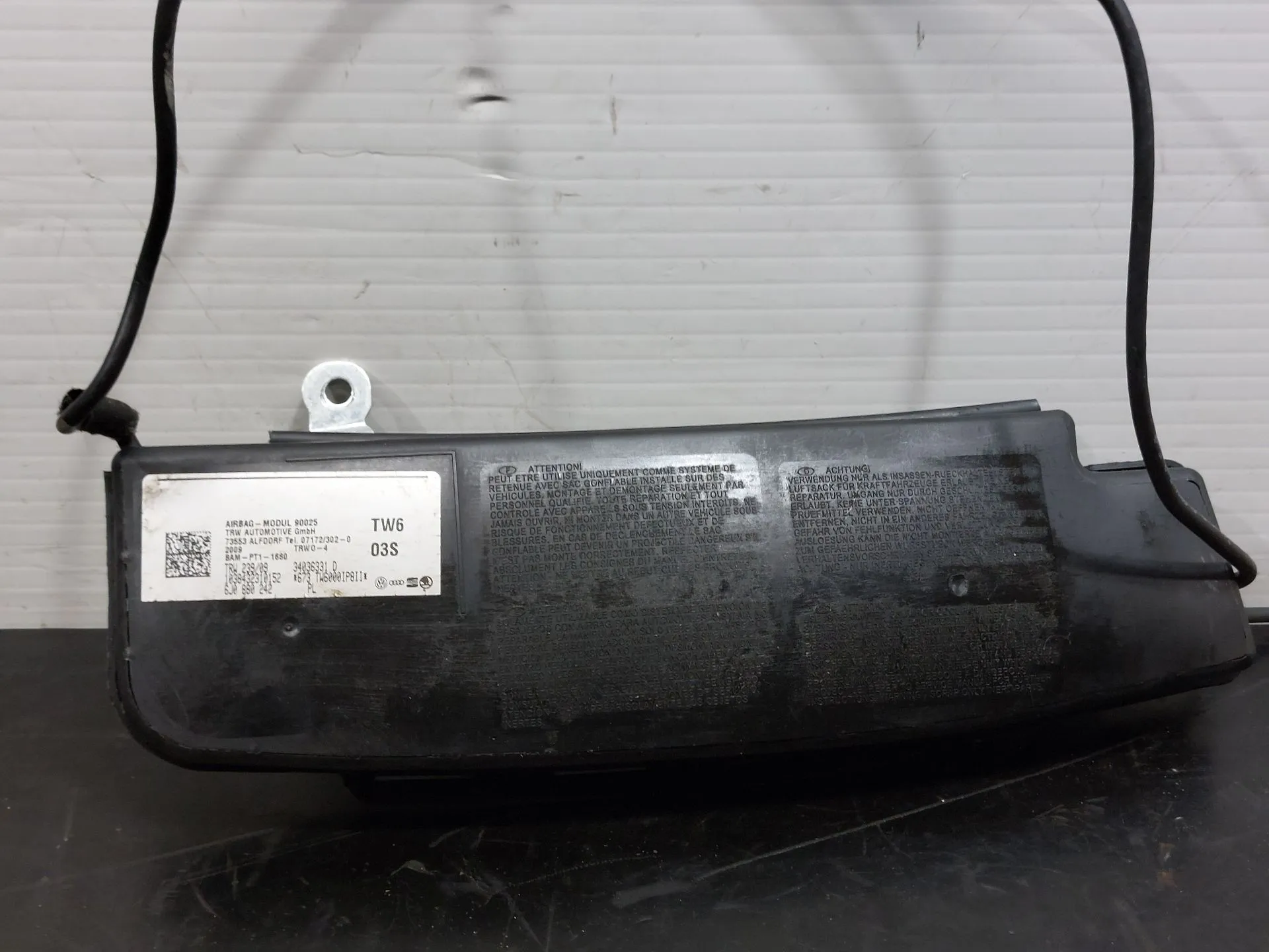 Right Seat Airbag SEAT Ibiza IV (6J5, 6P1) Imagem-1