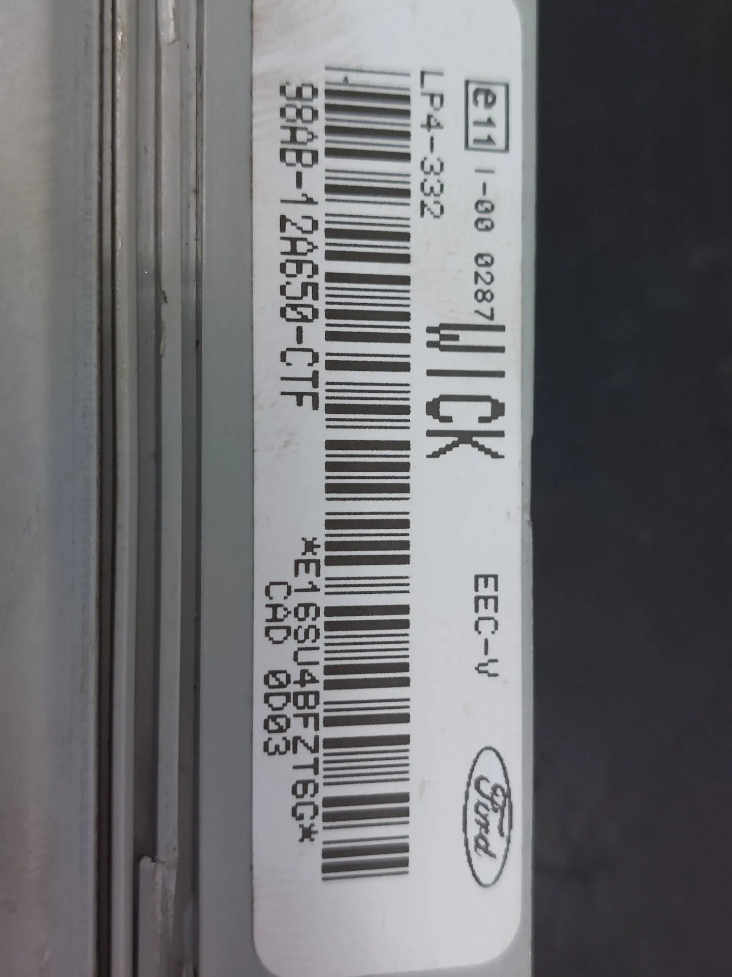 Centralina motor / ECU FORD Focus I Carrinha (DNW) Imagem-3