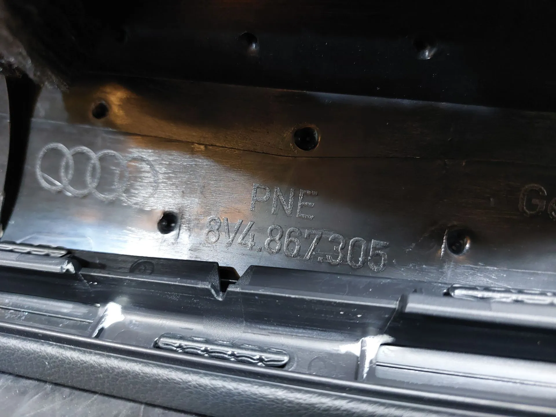 Rivestimento porta posteriore sinistra AUDI A3 Sportback (8VA, 8VF) Imagem-6