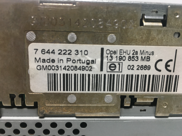 Rádio / auto-rádio OPEL Vectra C Imagem-1