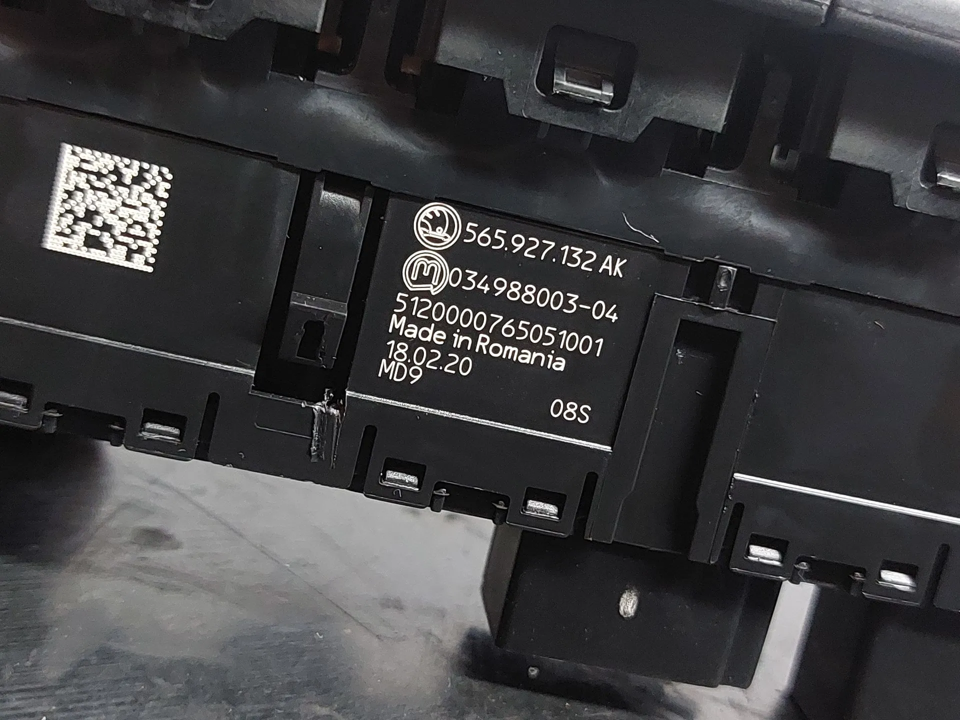 Commande / interrupteur multifonctions SKODA Kodiaq (NS7) Imagem-4