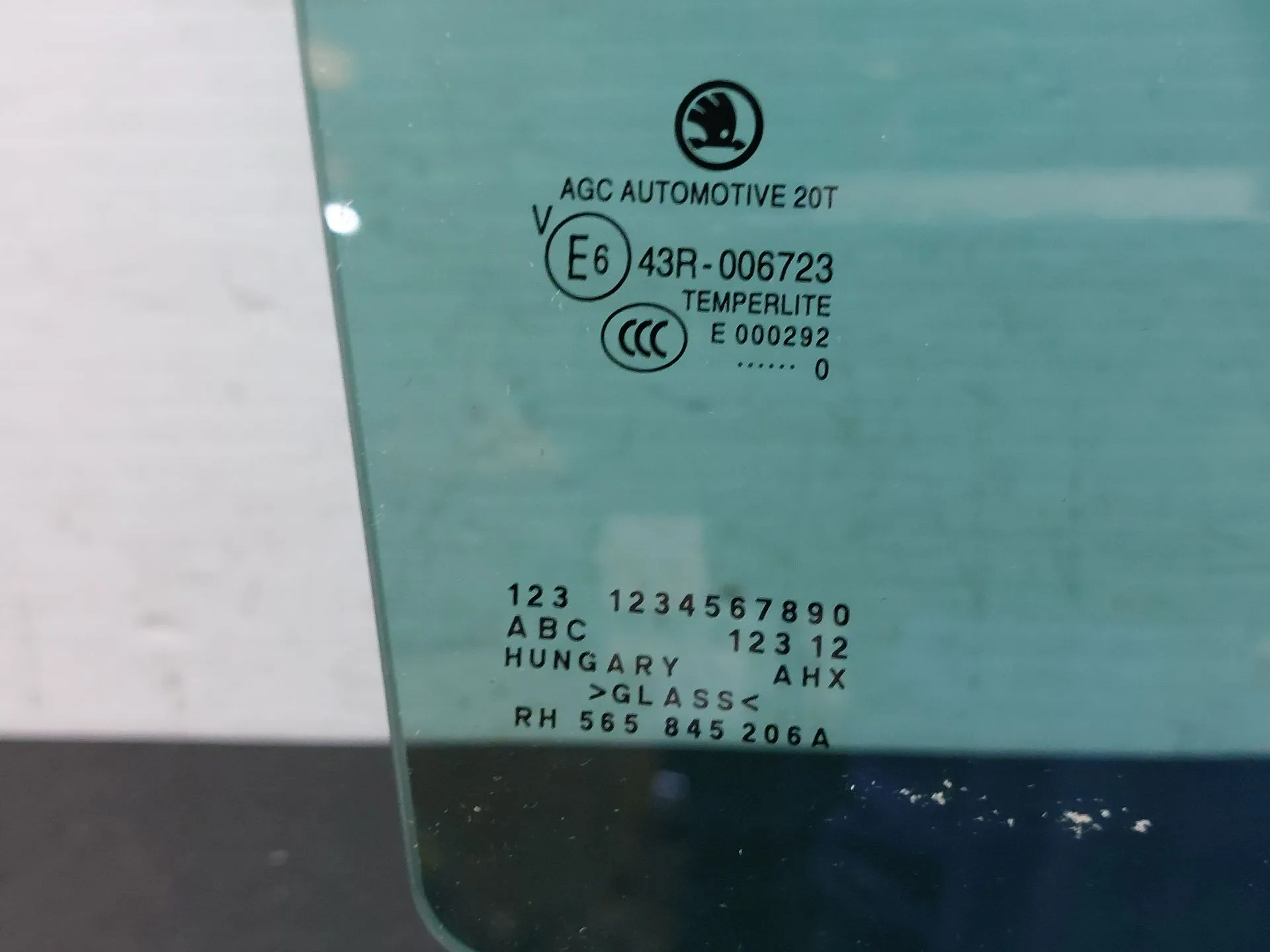 Vidrio puerta Trasero Derecho SKODA Kodiaq (NS7) Imagem-2