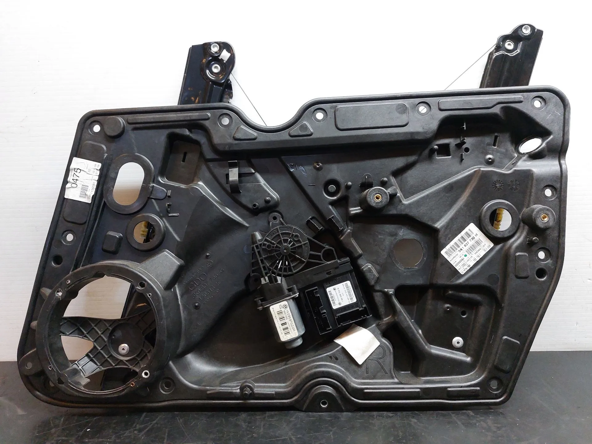 Right front window regulator VOLKSWAGEN Golf VI (5K1)
