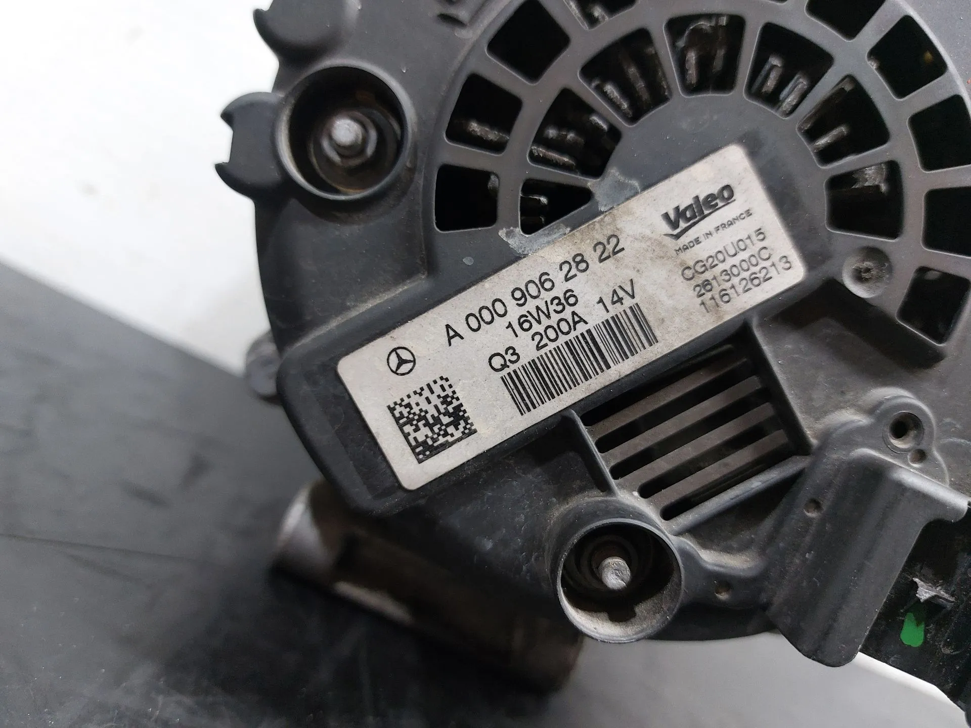 Alternador MERCEDES-BENZ GLC Coupé (C253) Imagem-3