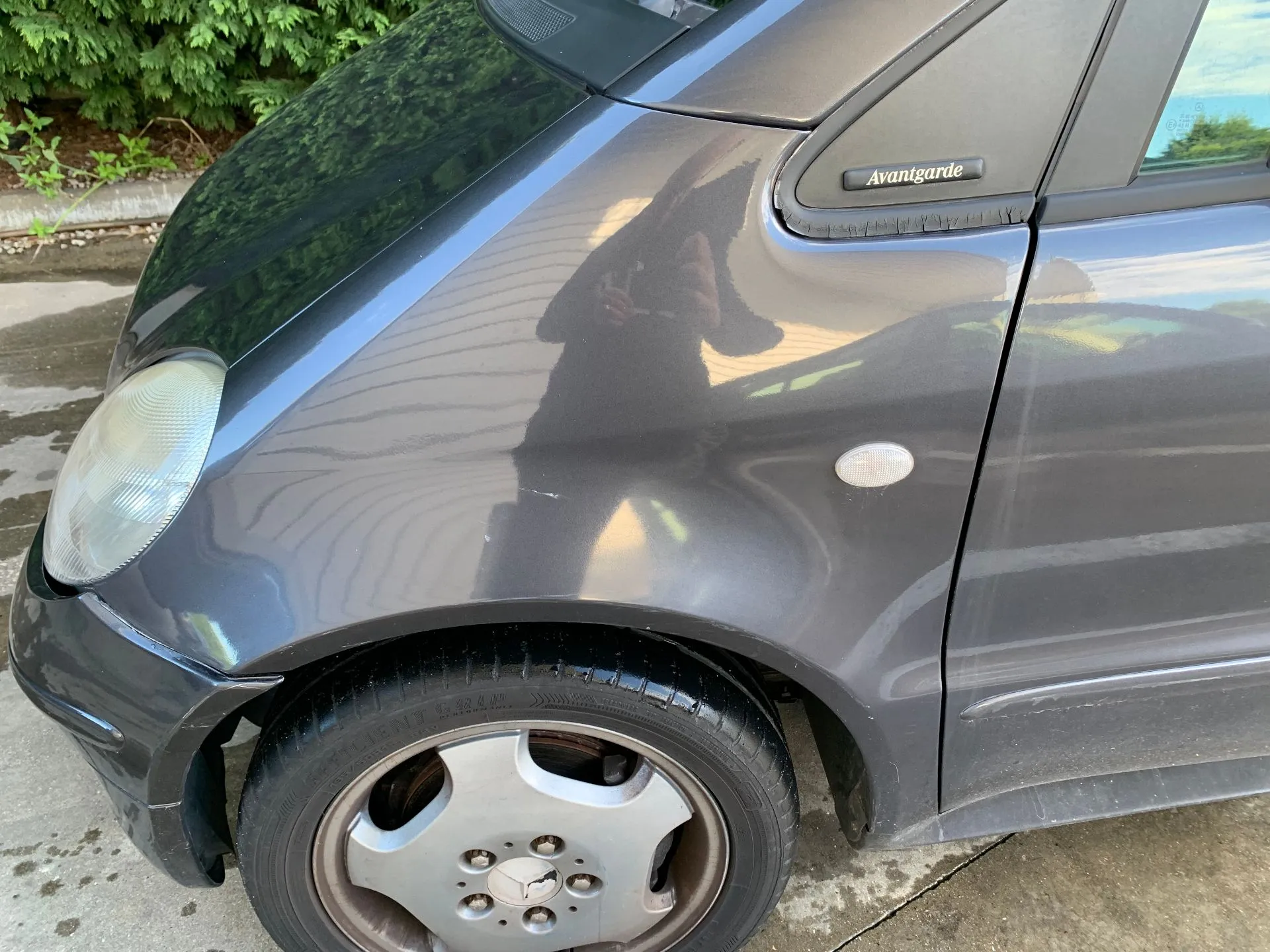 Guarda-lamas esquerdo MERCEDES-BENZ Classe A (W168)