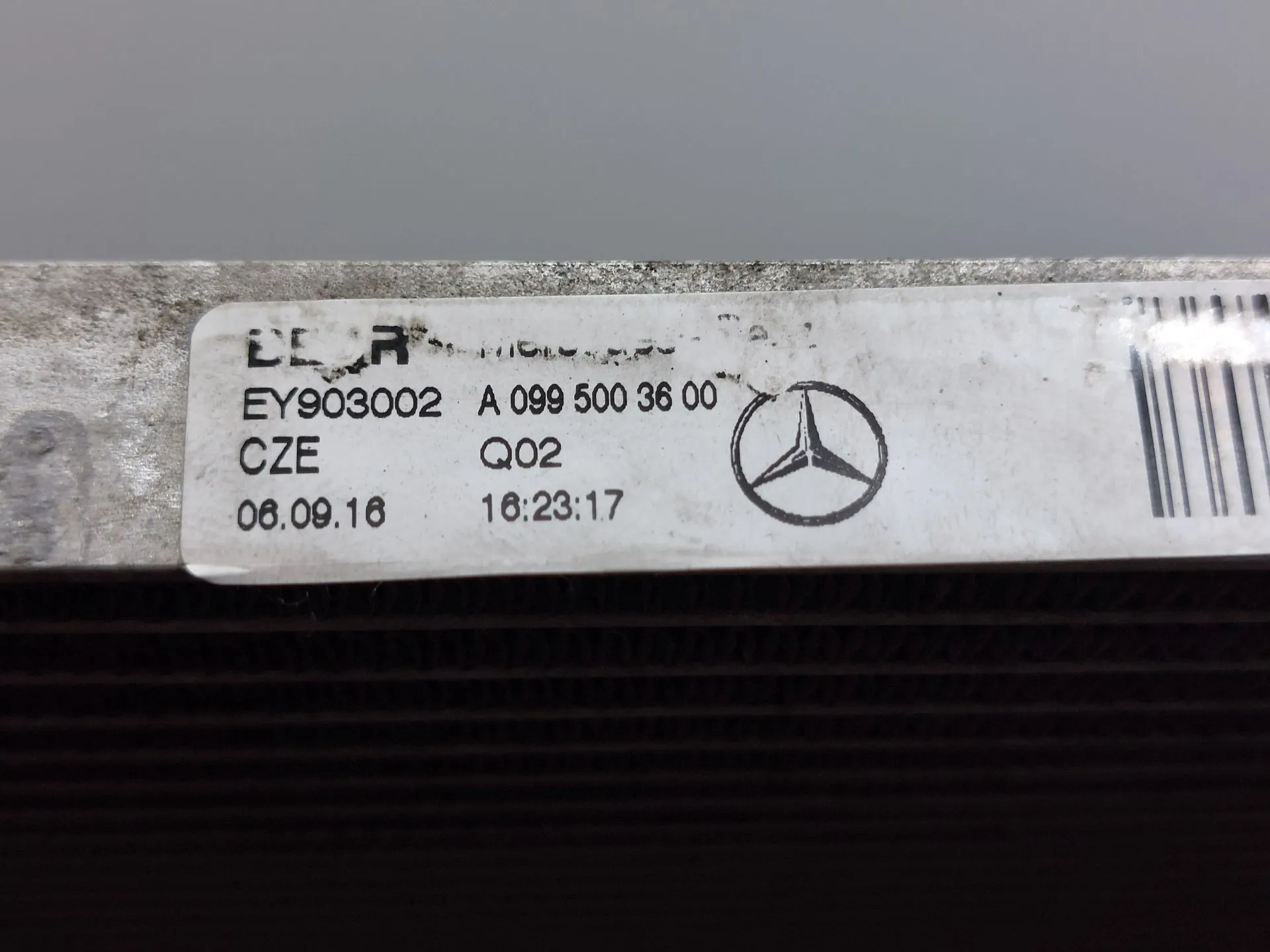 Radiador de água MERCEDES-BENZ GLC Coupé (C253) Imagem-4