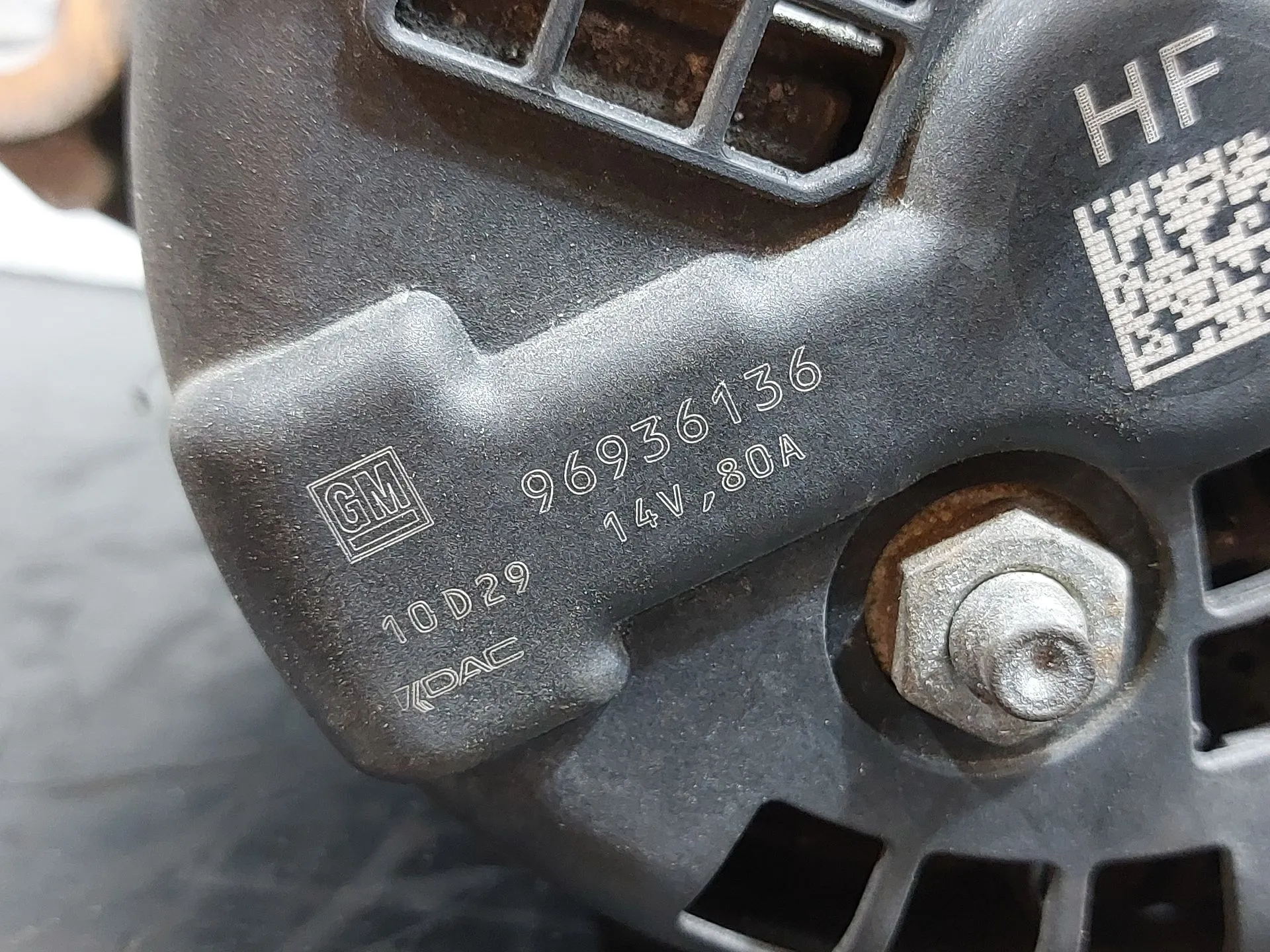 Alternador CHEVROLET Aveo Sedan (T250, T255) Imagem-4
