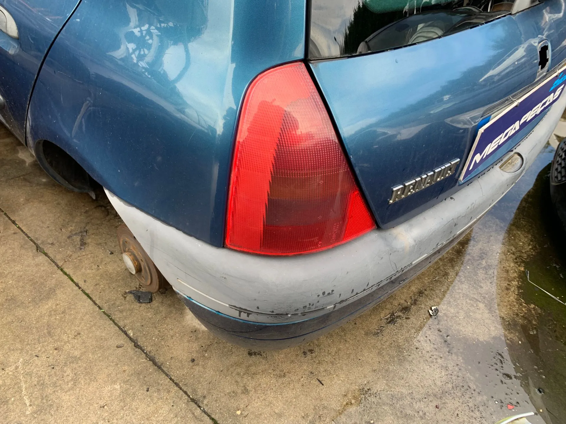 Paraurti posteriore RENAULT Clio II (BB0/1/2_, CB0/1/2_) Imagem-2