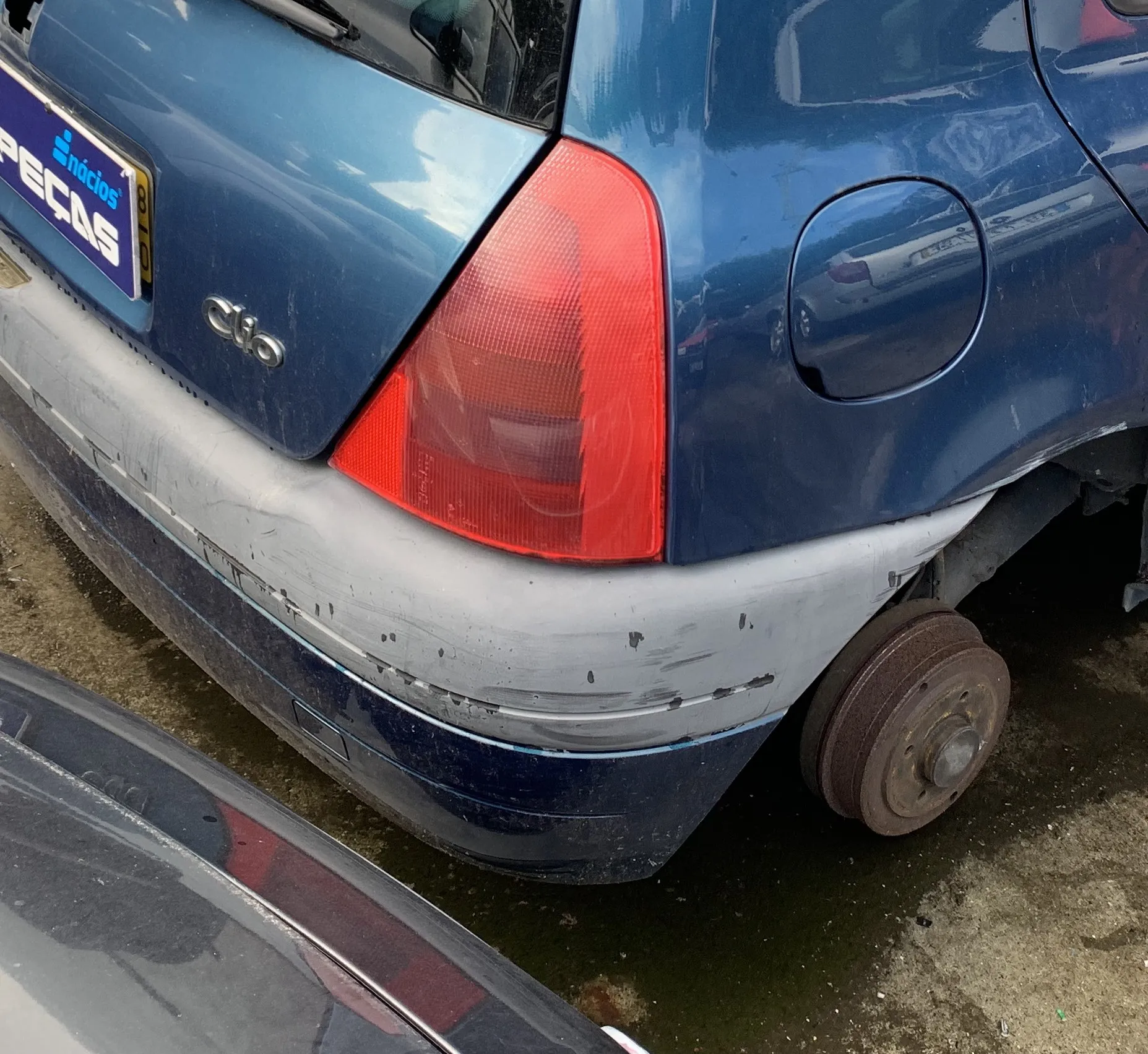 Paraurti posteriore RENAULT Clio II (BB0/1/2_, CB0/1/2_) Imagem-1