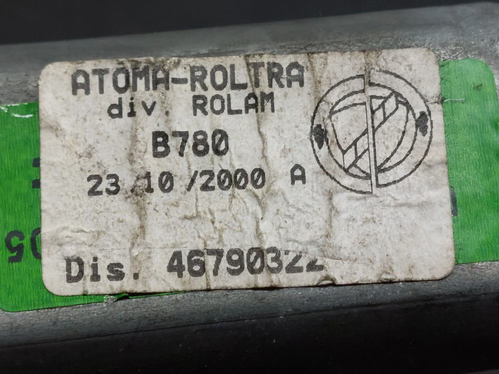 Alzavetro posteriore destro LANCIA Lybra SW (839_) Imagem-6