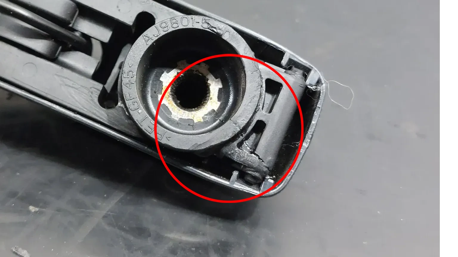 Rear wiper arm TOYOTA Yaris (_P15_) Imagem-7