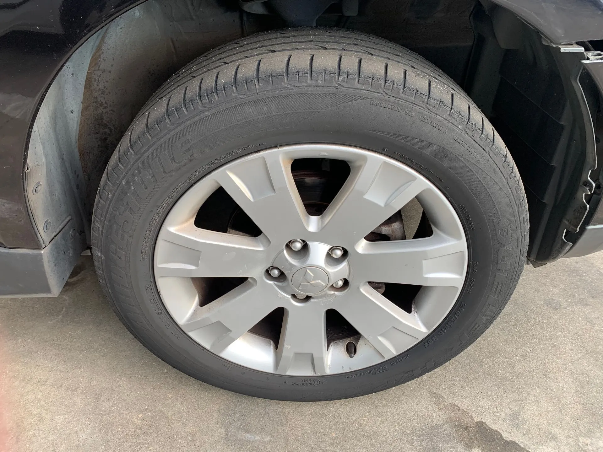 Ensemble de jantes MITSUBISHI Outlander II (CW_W) Imagem-1