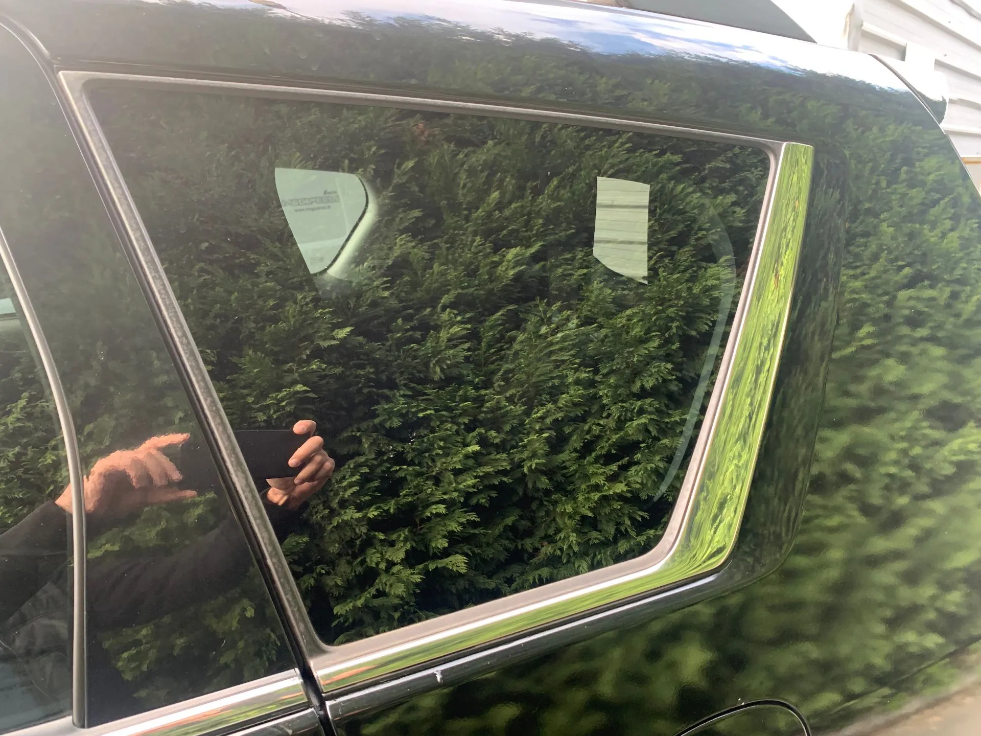 Left rear quarter glass MITSUBISHI Outlander II (CW_W)