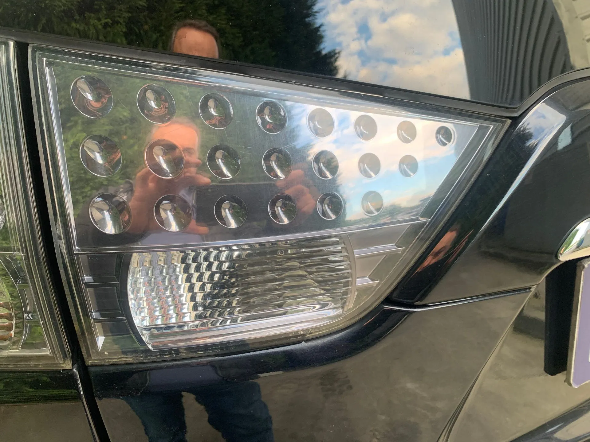 Left Tailgate light  MITSUBISHI Outlander II (CW_W)