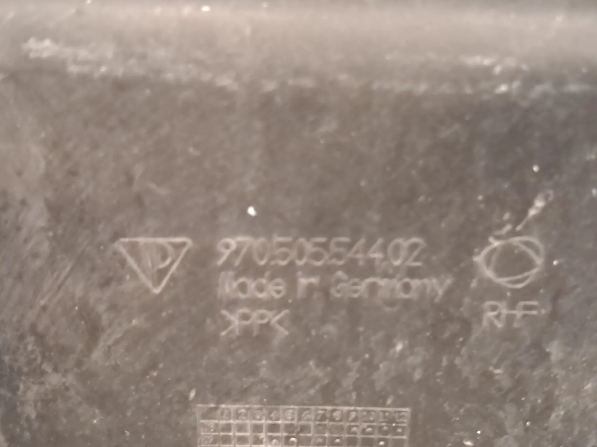 Pára-choques frente PORSCHE Panamera (970) Imagem-21