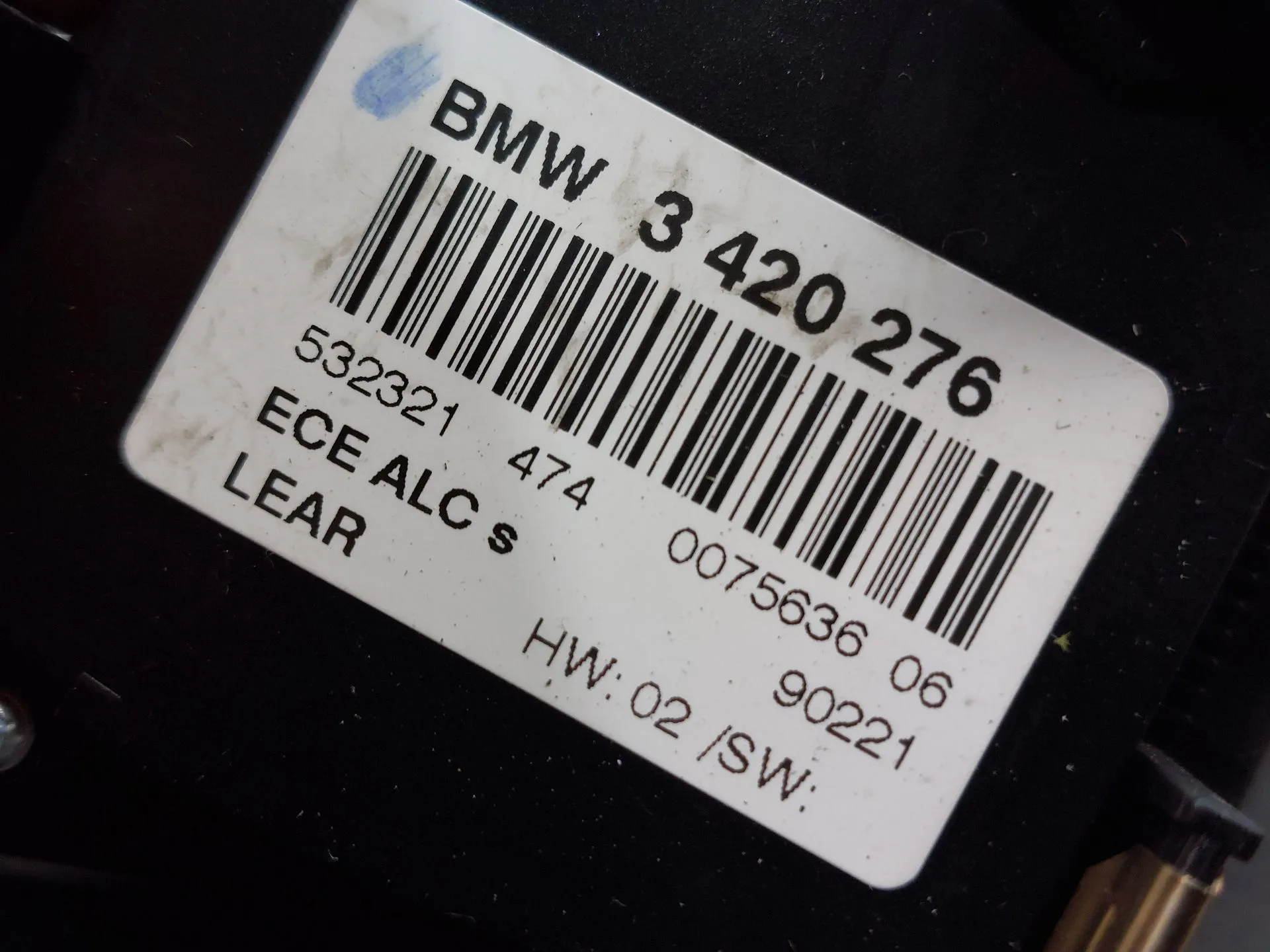 Bouton / interrupteur d'éclairage BMW X3 (E83) Imagem-4