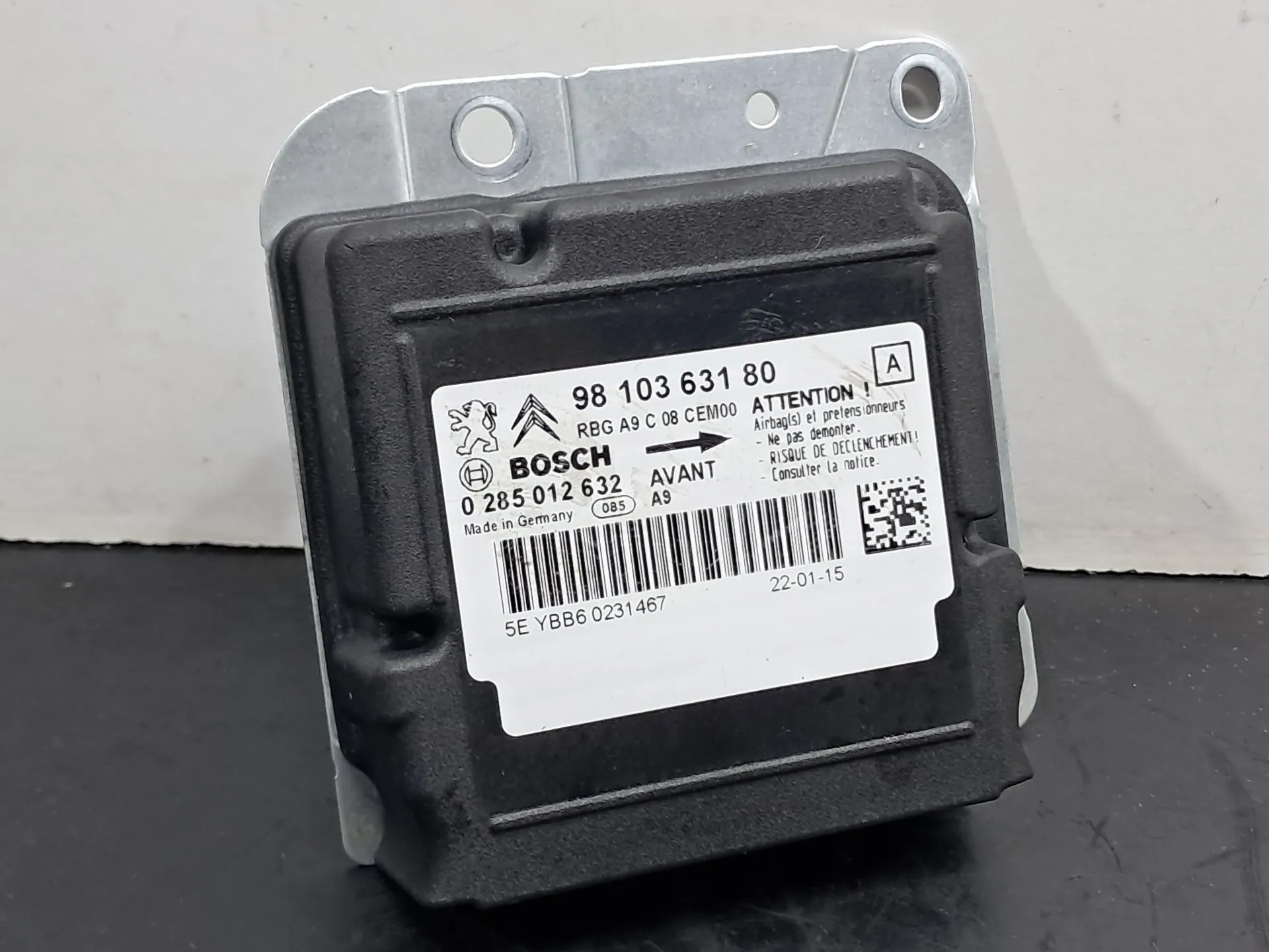 Centralina airbag PEUGEOT 208