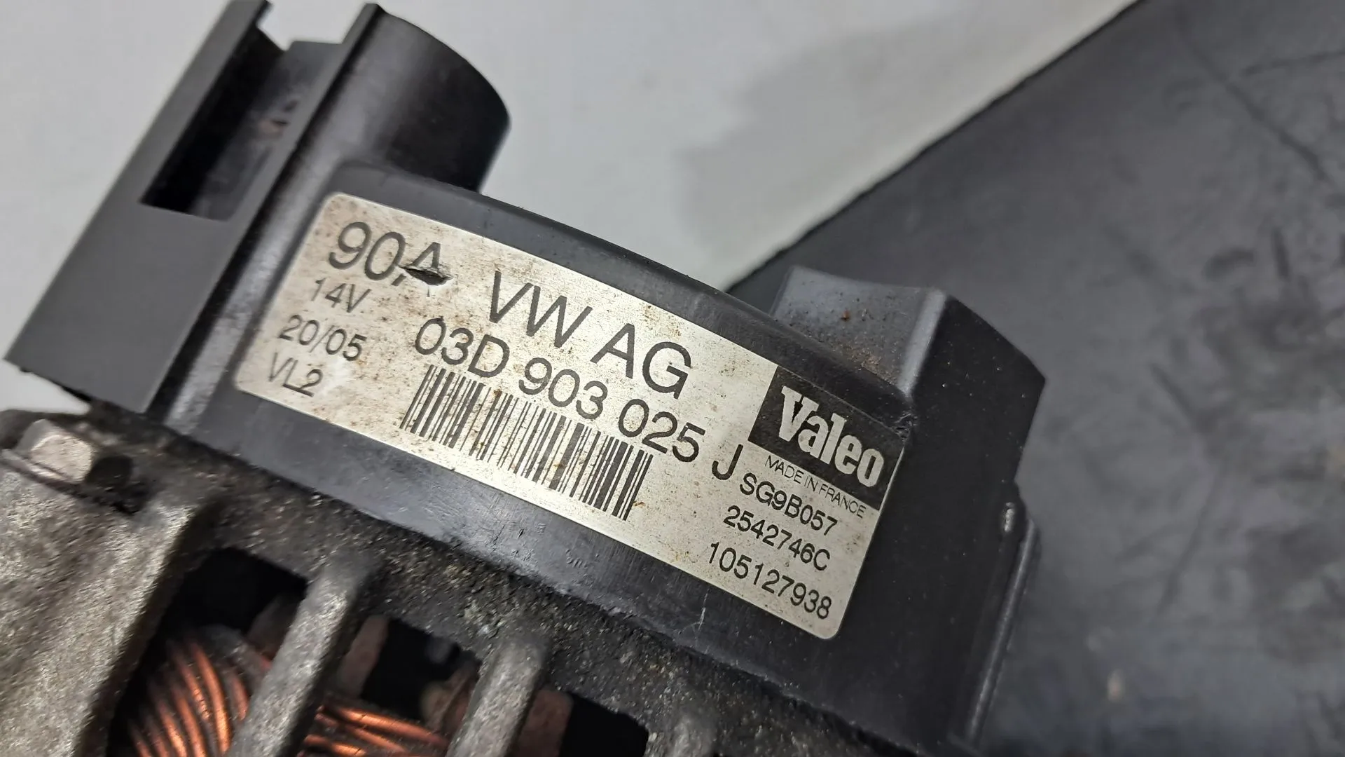 Alternador SKODA Fabia I Hatchback (6Y2) Imagem-3