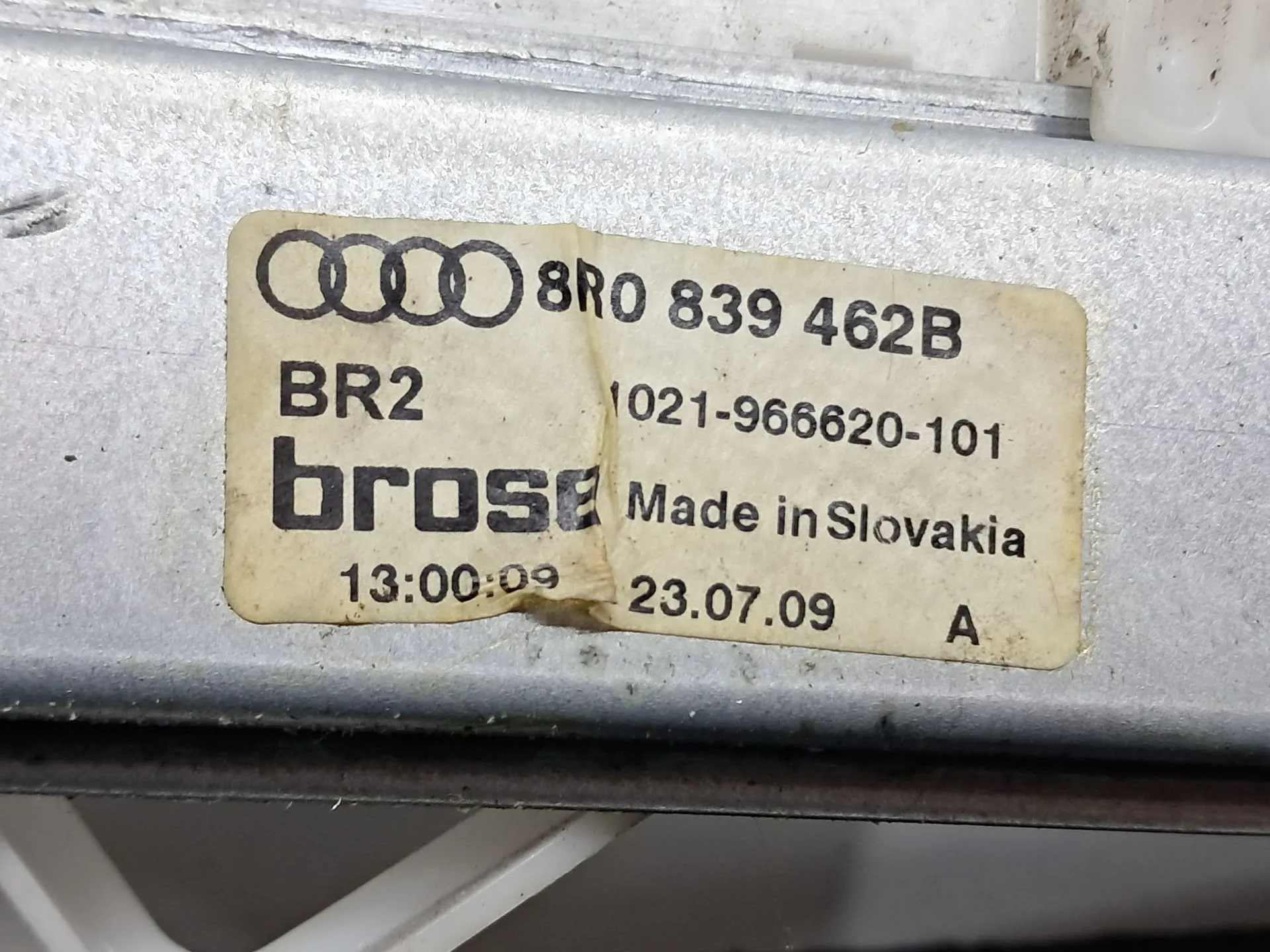 Alzavetro posteriore destro AUDI Q5 (8R) Imagem-3
