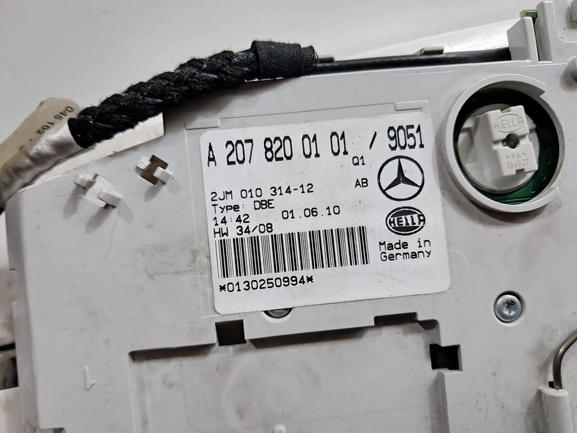 Plafoniera anteriore MERCEDES-BENZ Classe E Cabriolet (A207) Imagem-4