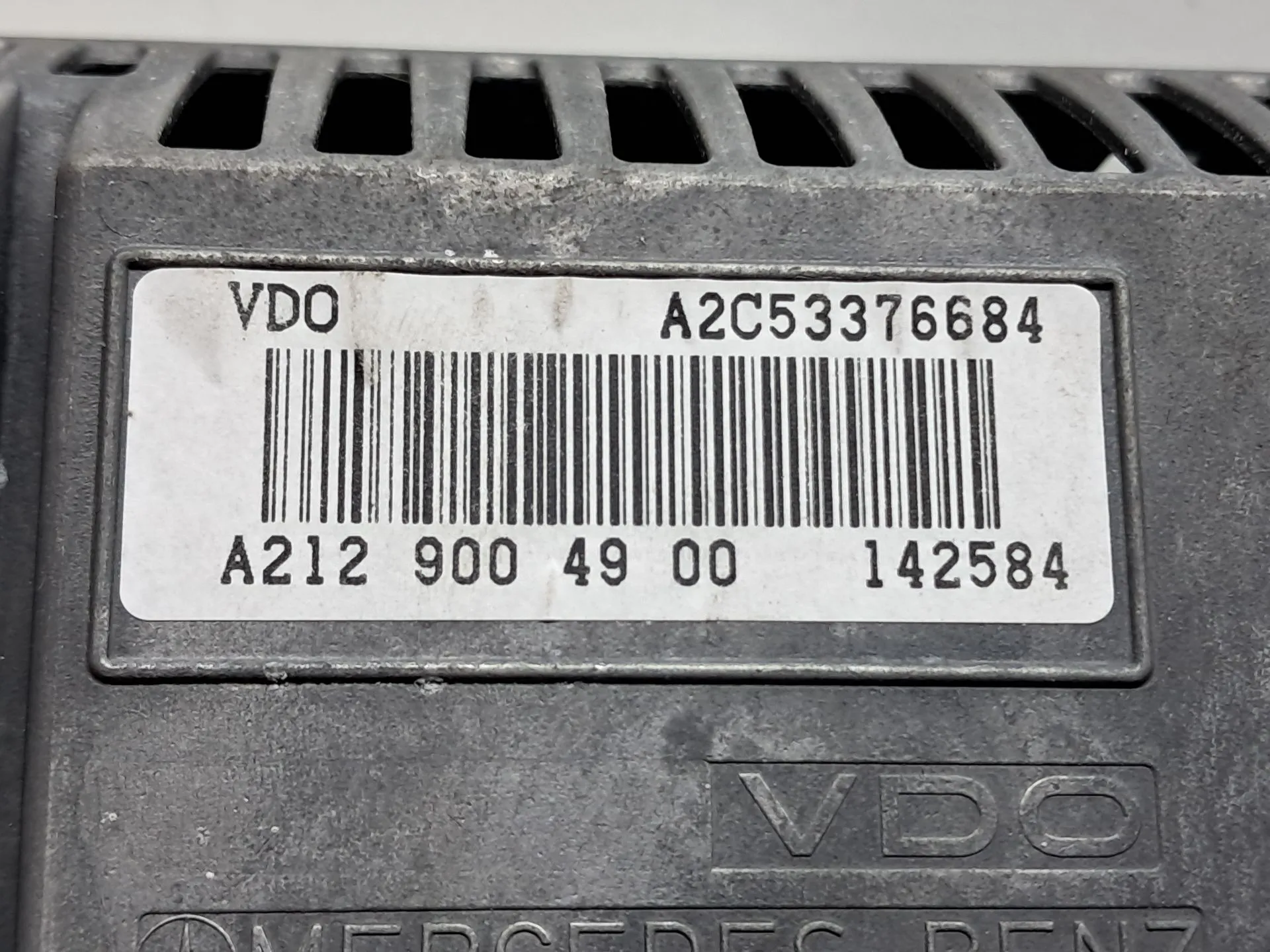 Display / schermo informazioni MERCEDES-BENZ Classe E Cabriolet (A207) Imagem-5