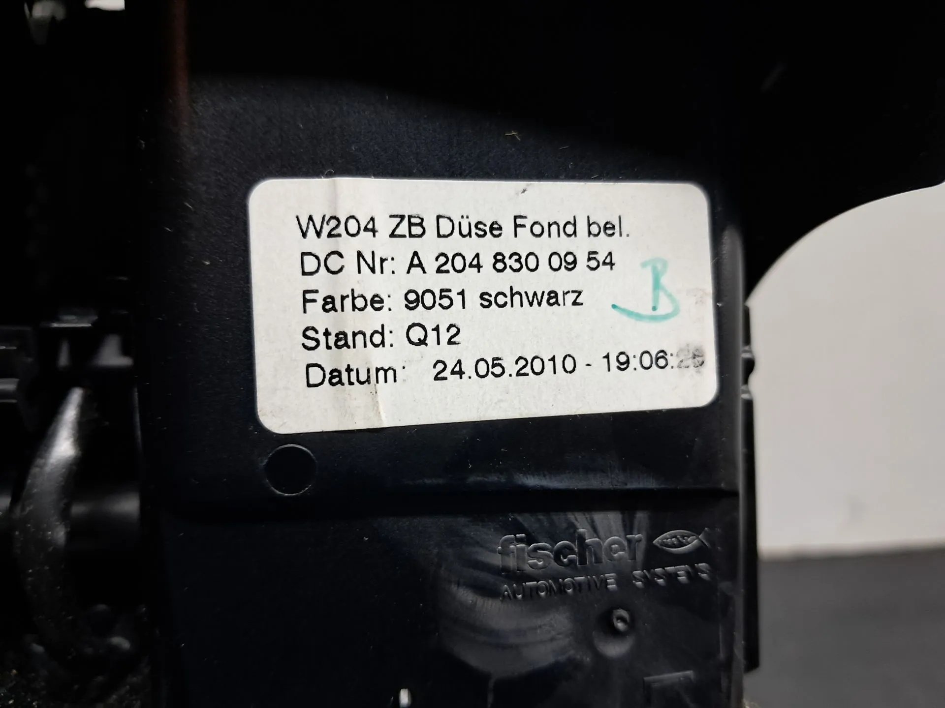 Diffuser / air vent MERCEDES-BENZ Classe E Cabriolet (A207) Imagem-4