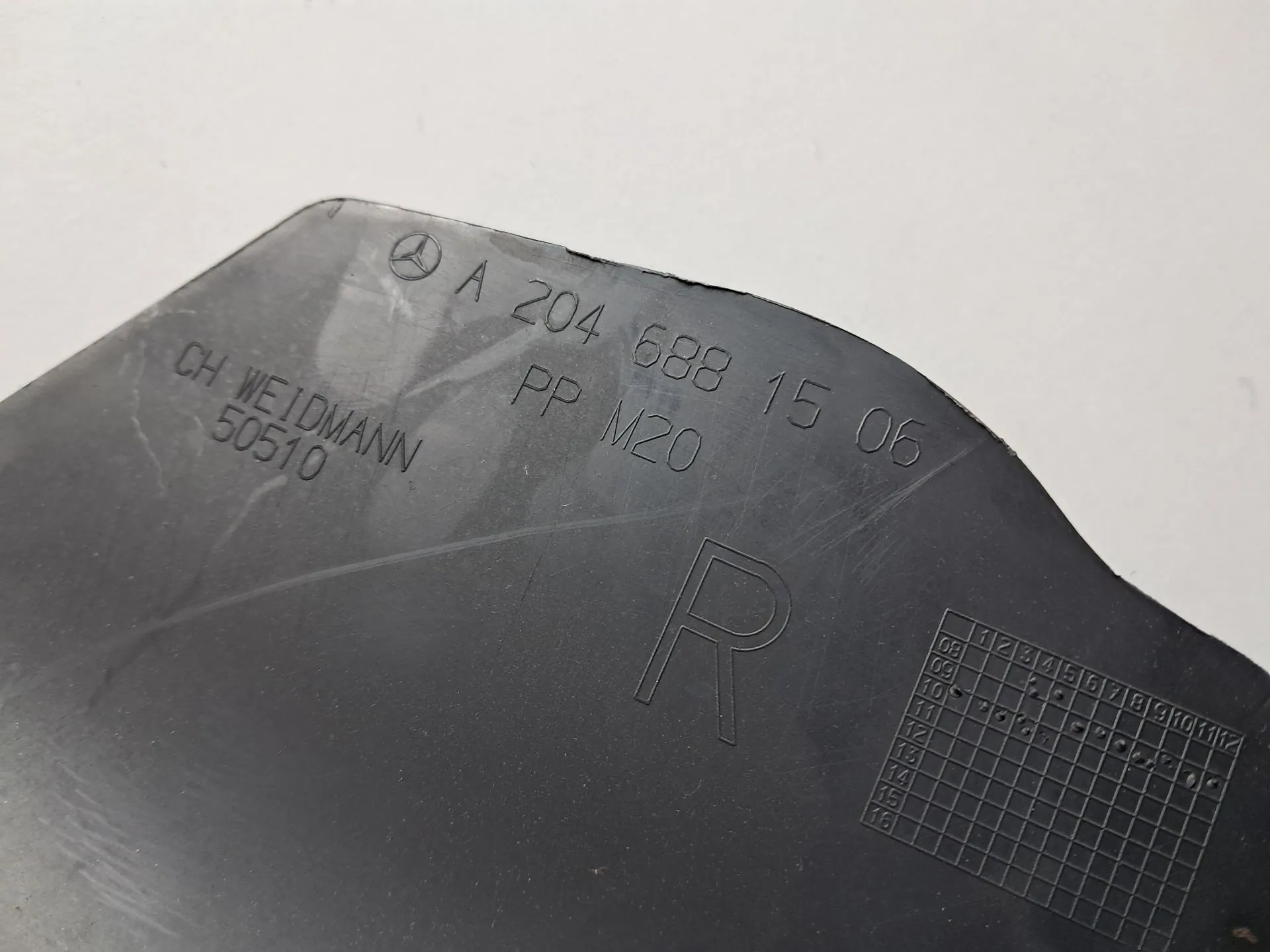 Garnitures montant A Droite MERCEDES-BENZ Classe E Cabriolet (A207) Imagem-2