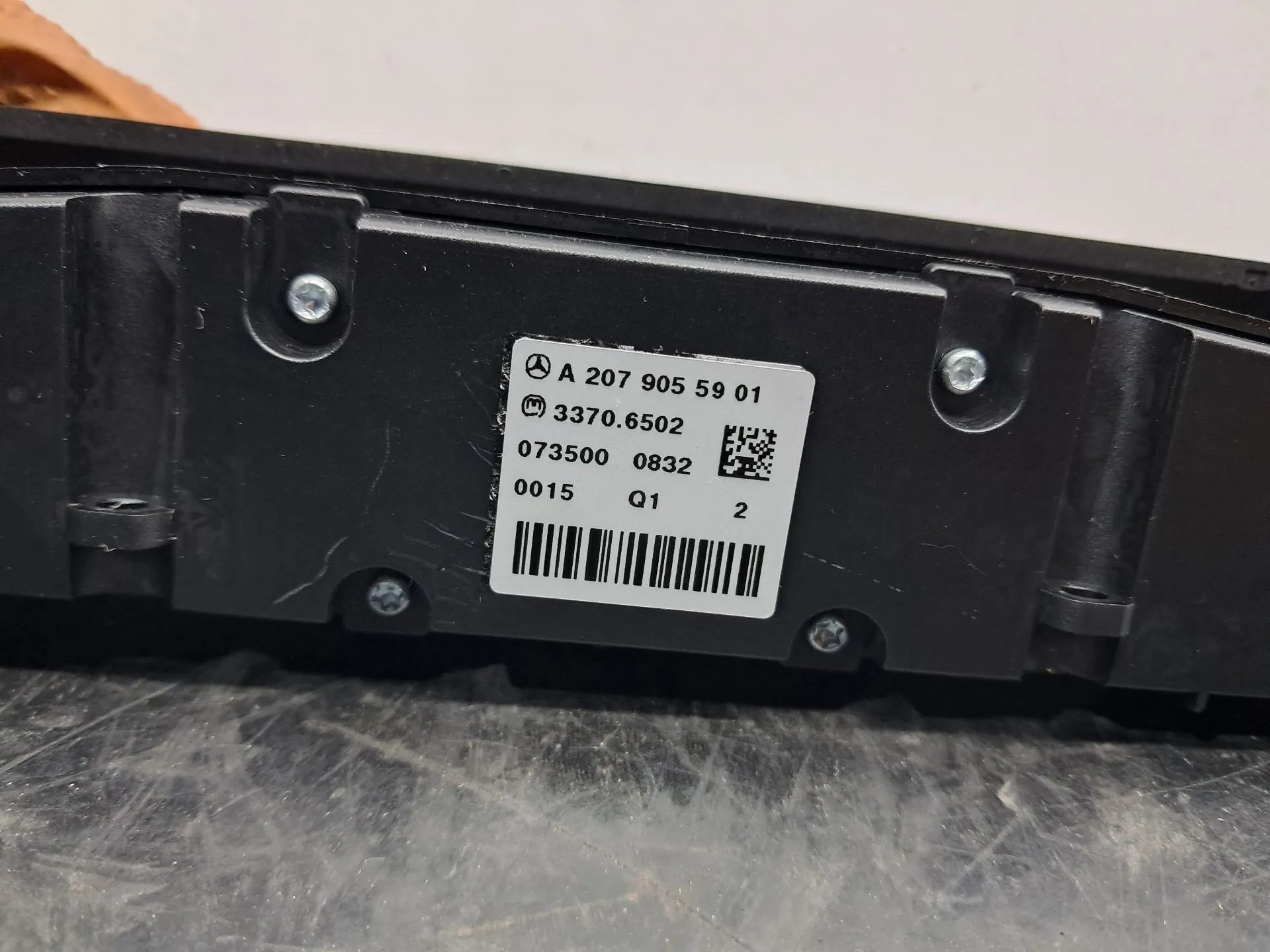 Commande / interrupteur multifonctions MERCEDES-BENZ Classe E Cabriolet (A207) Imagem-4