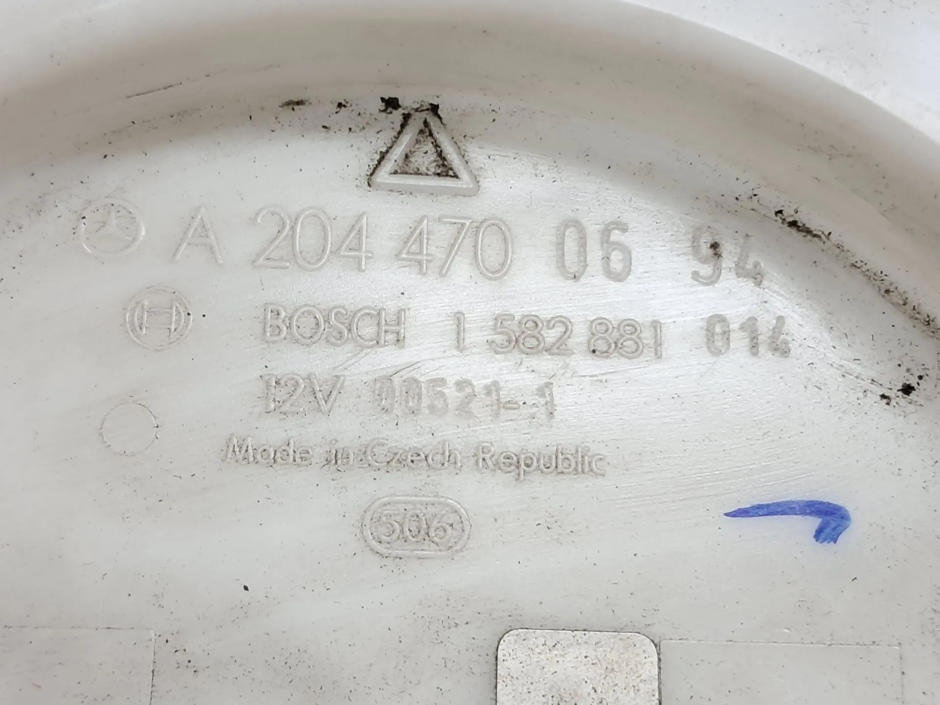 Fuel float MERCEDES-BENZ Classe E Cabriolet (A207) Imagem-5