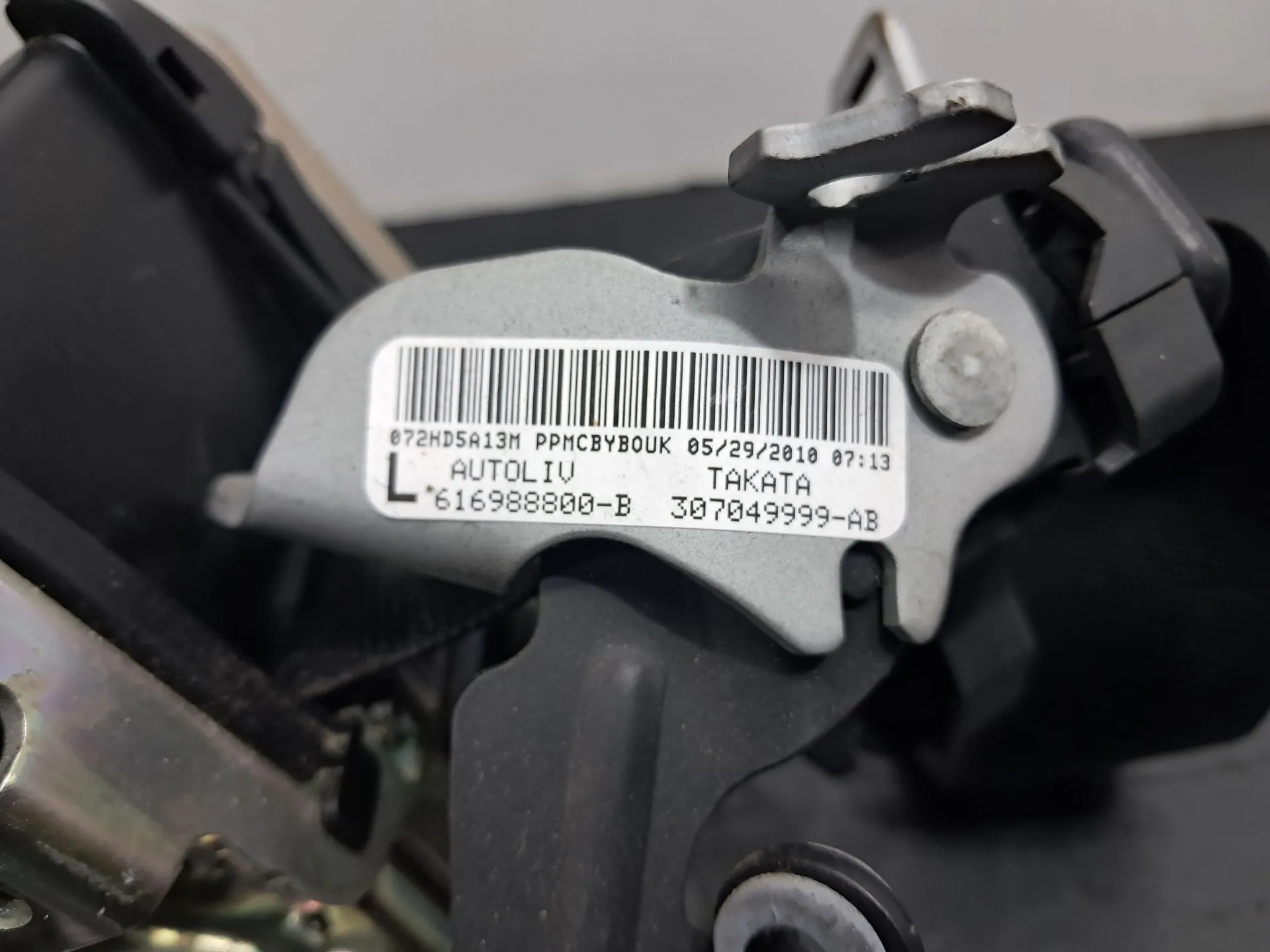 Cinturón delantero izquierdo MERCEDES-BENZ Classe E Cabriolet (A207) Imagem-5