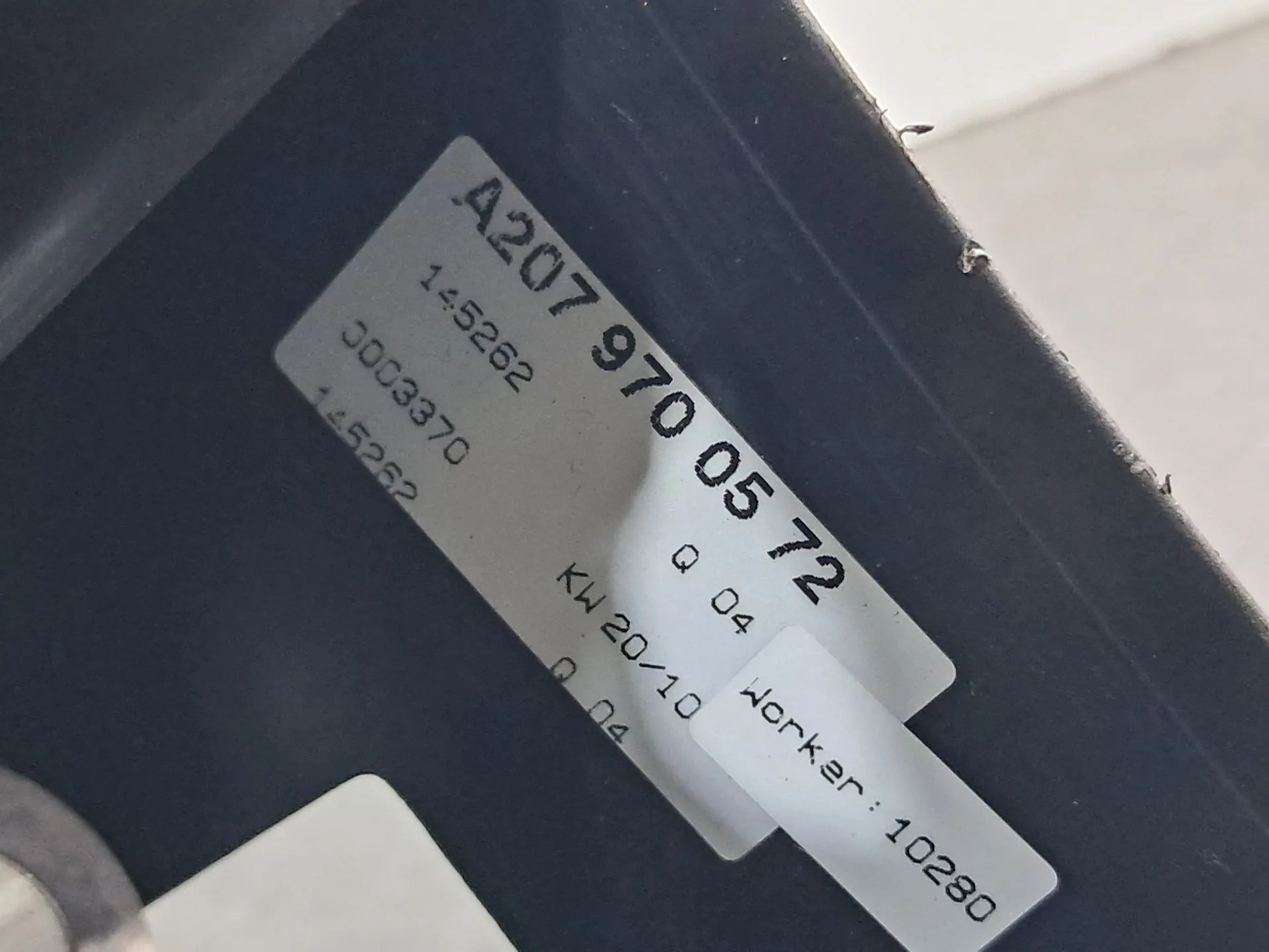 Mecanismo  / Armação MERCEDES-BENZ Classe E Cabriolet (A207) Imagem-10