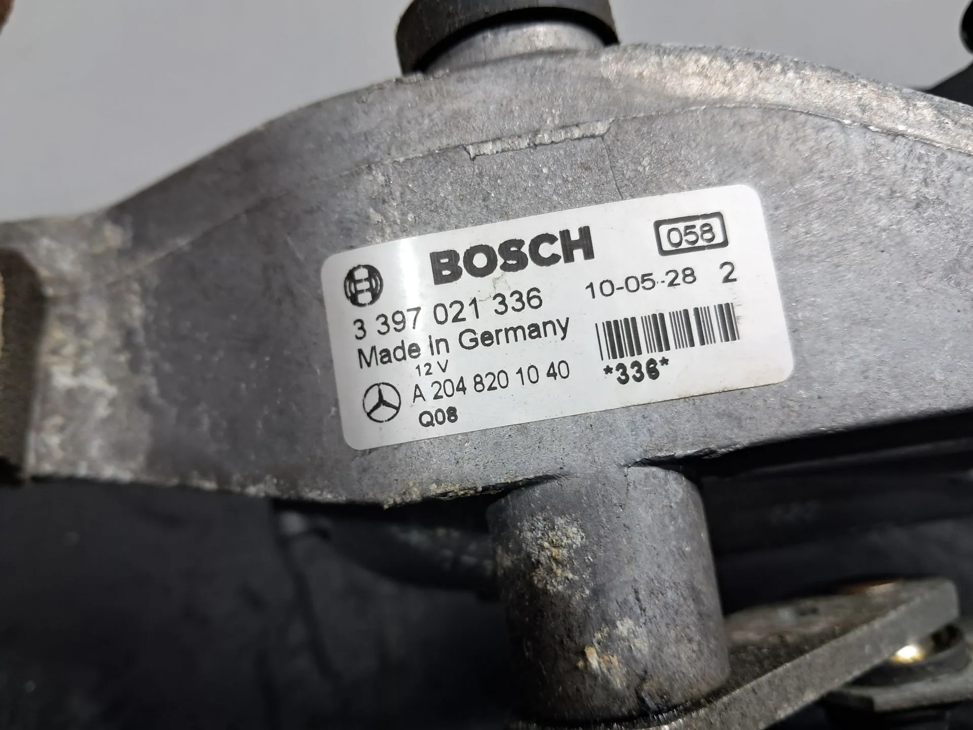 Motore tergicristallo anteriore MERCEDES-BENZ Classe E Cabriolet (A207) Imagem-9