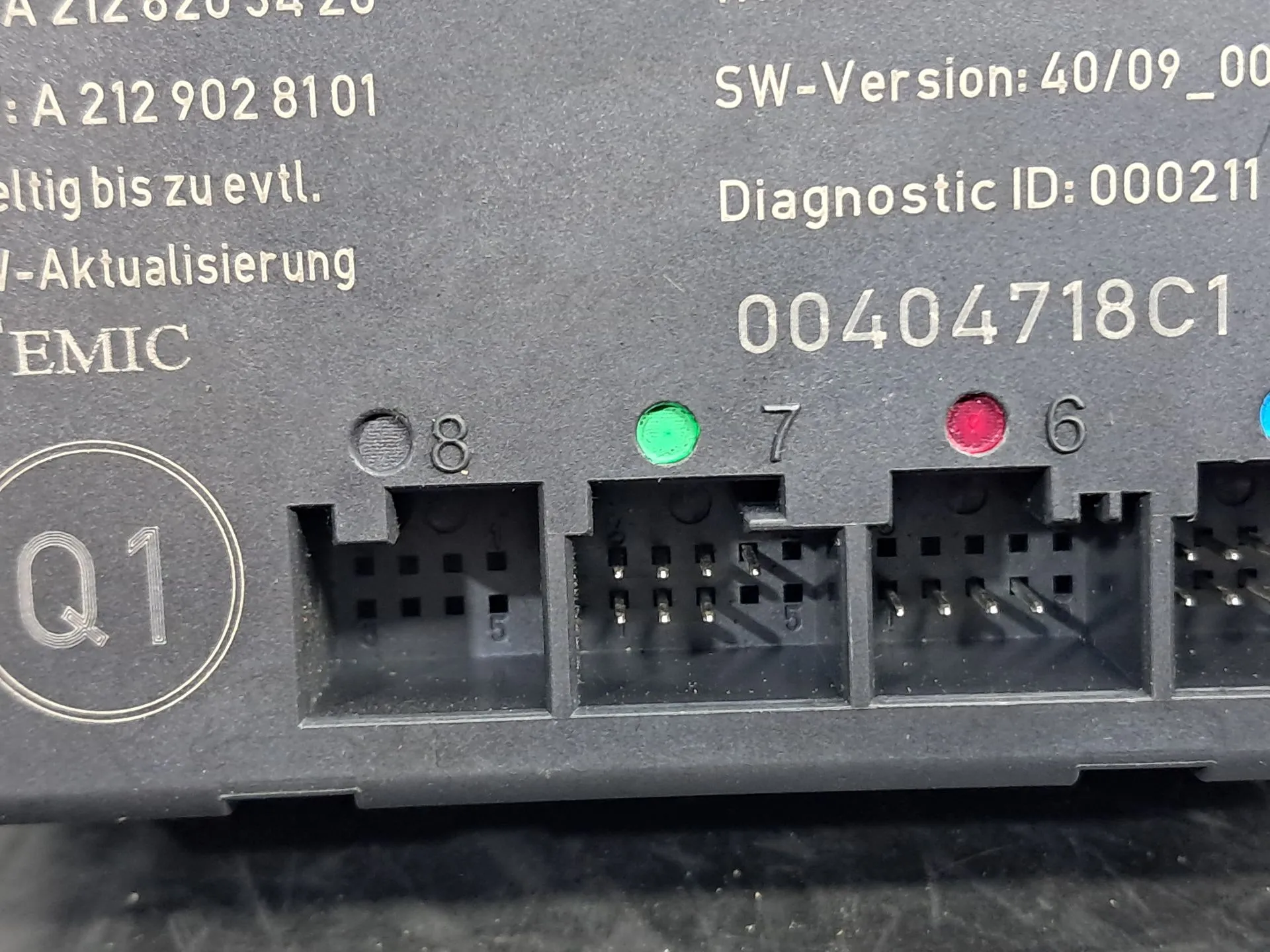 Módulo puerta Frente Derecho MERCEDES-BENZ Classe E Cabriolet (A207) Imagem-5