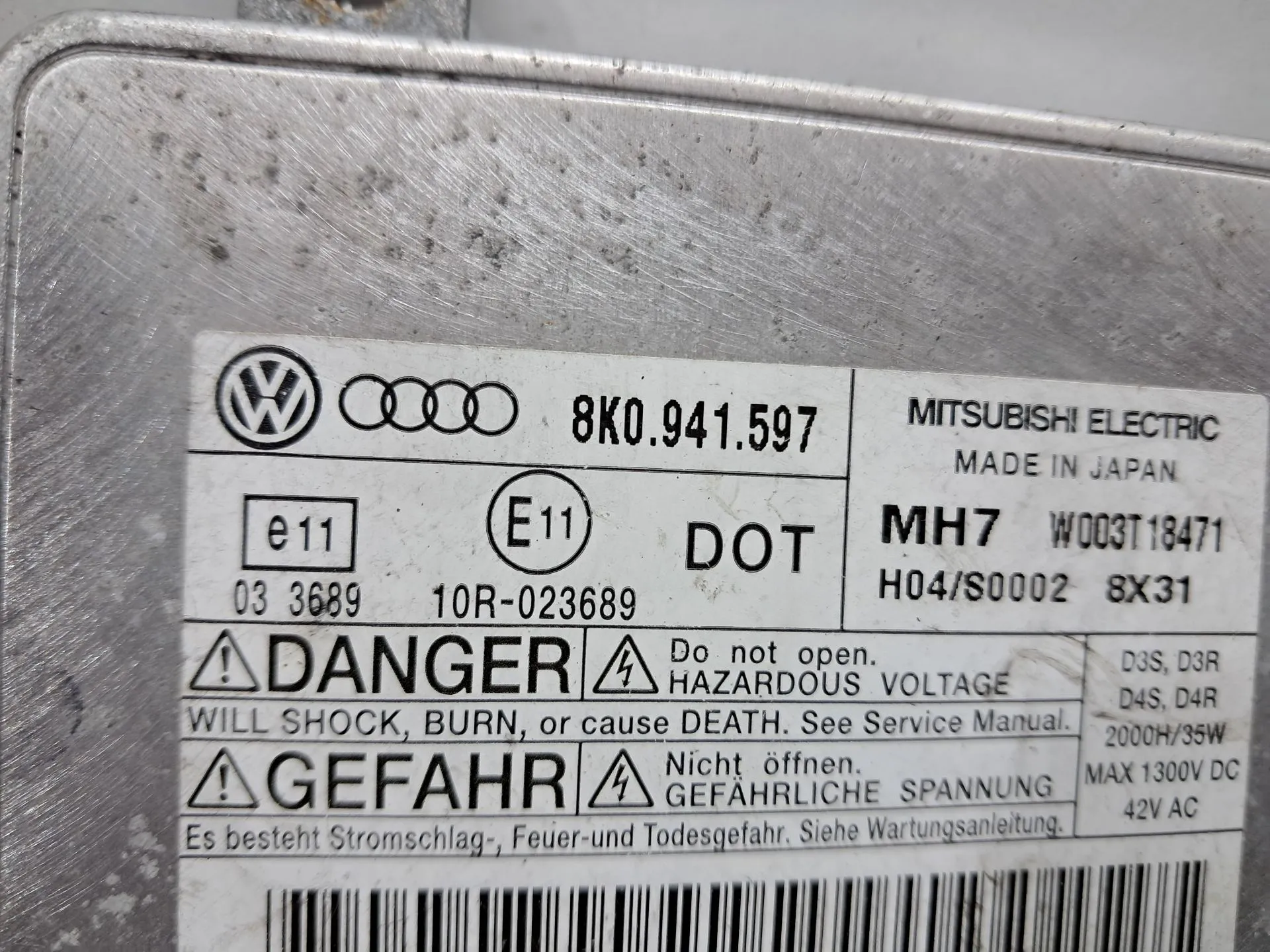 Balástro xénon / módulo LED AUDI Q5 (8R) Imagem-1